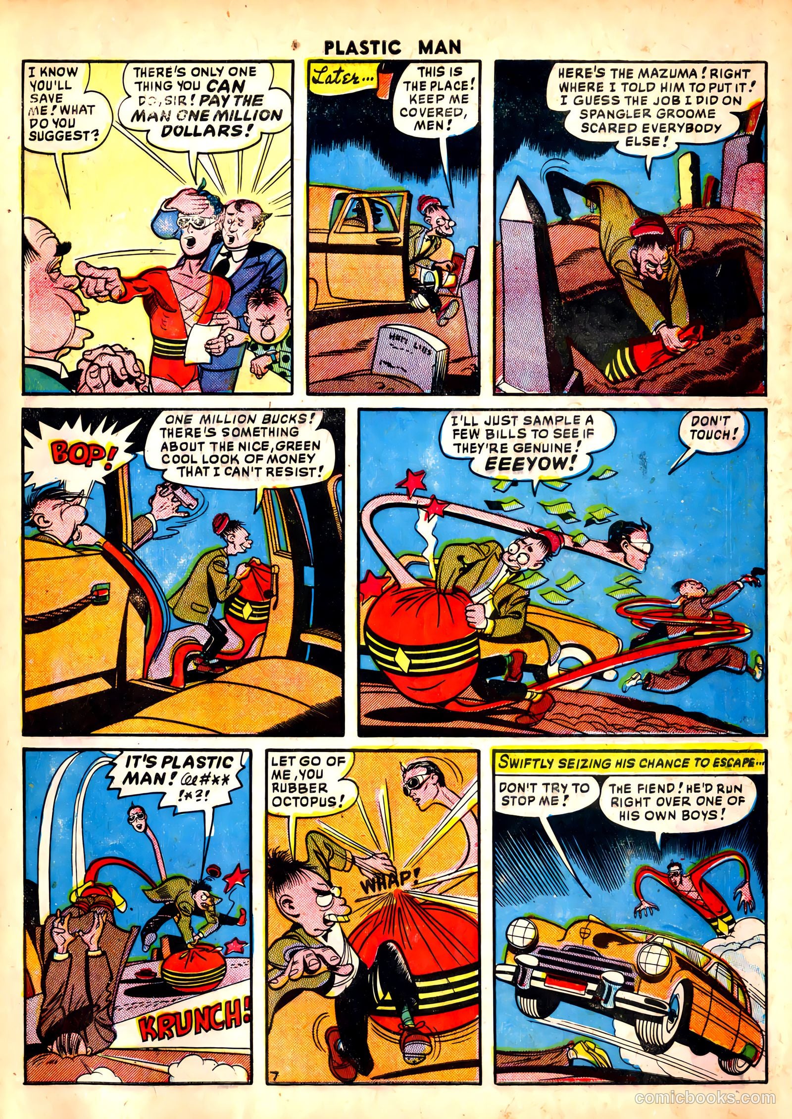 Plastic Man #23 (1950) — page 9 of 36