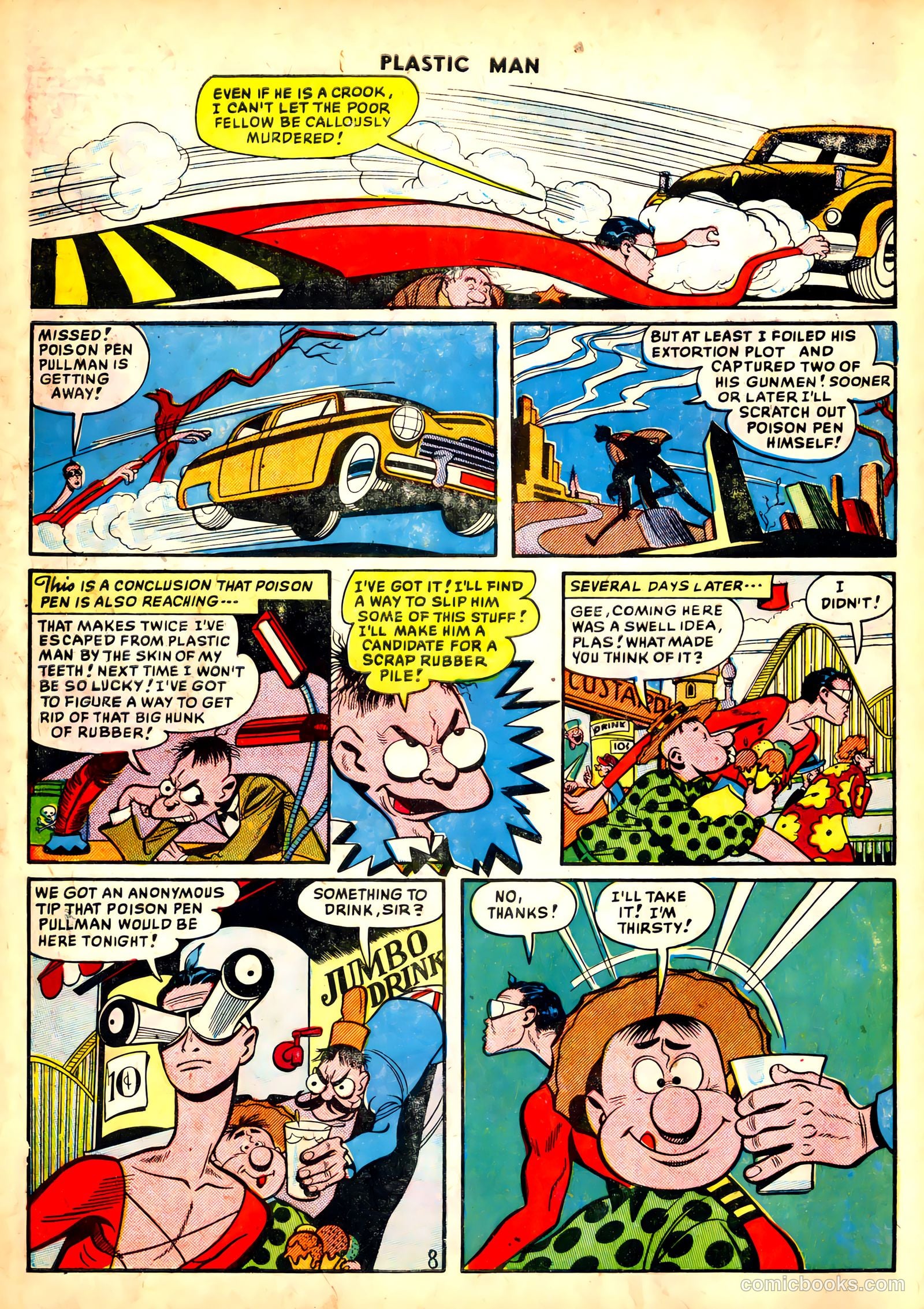 Plastic Man #23 (1950) — page 10 of 36