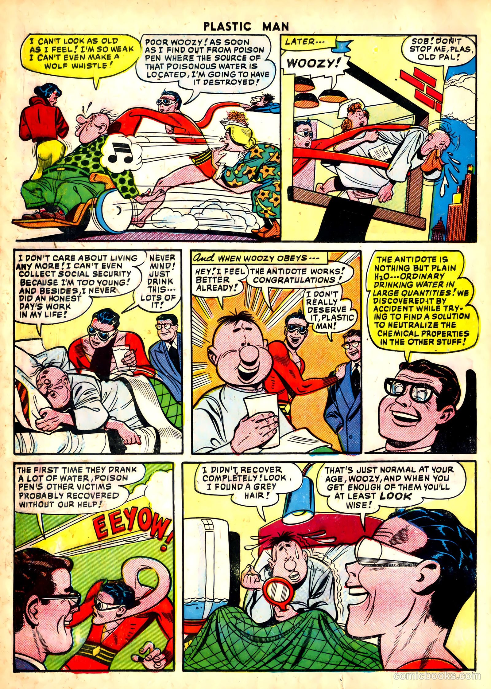 Plastic Man #23 (1950) — page 12 of 36
