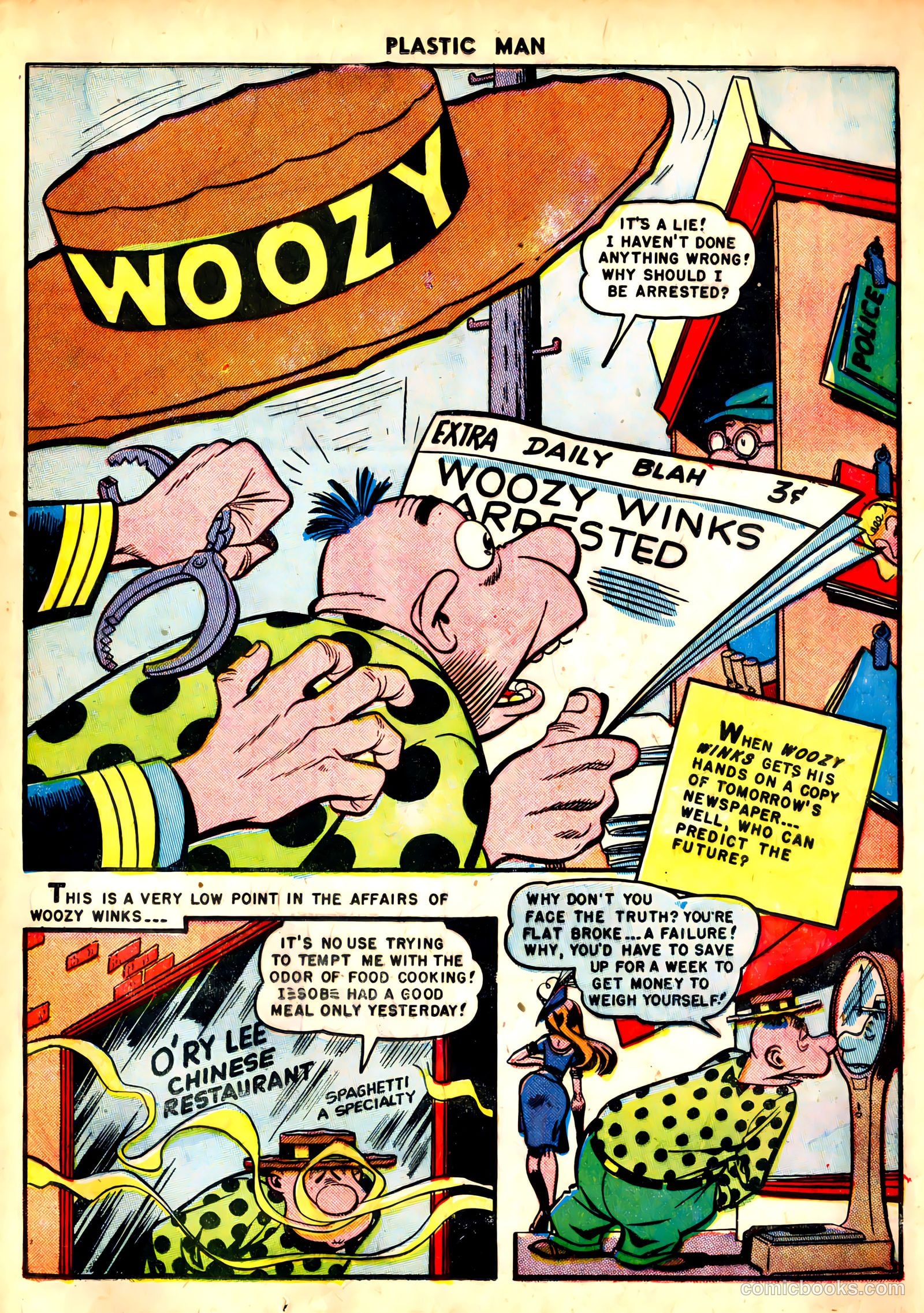 Plastic Man #23 (1950) — page 13 of 36