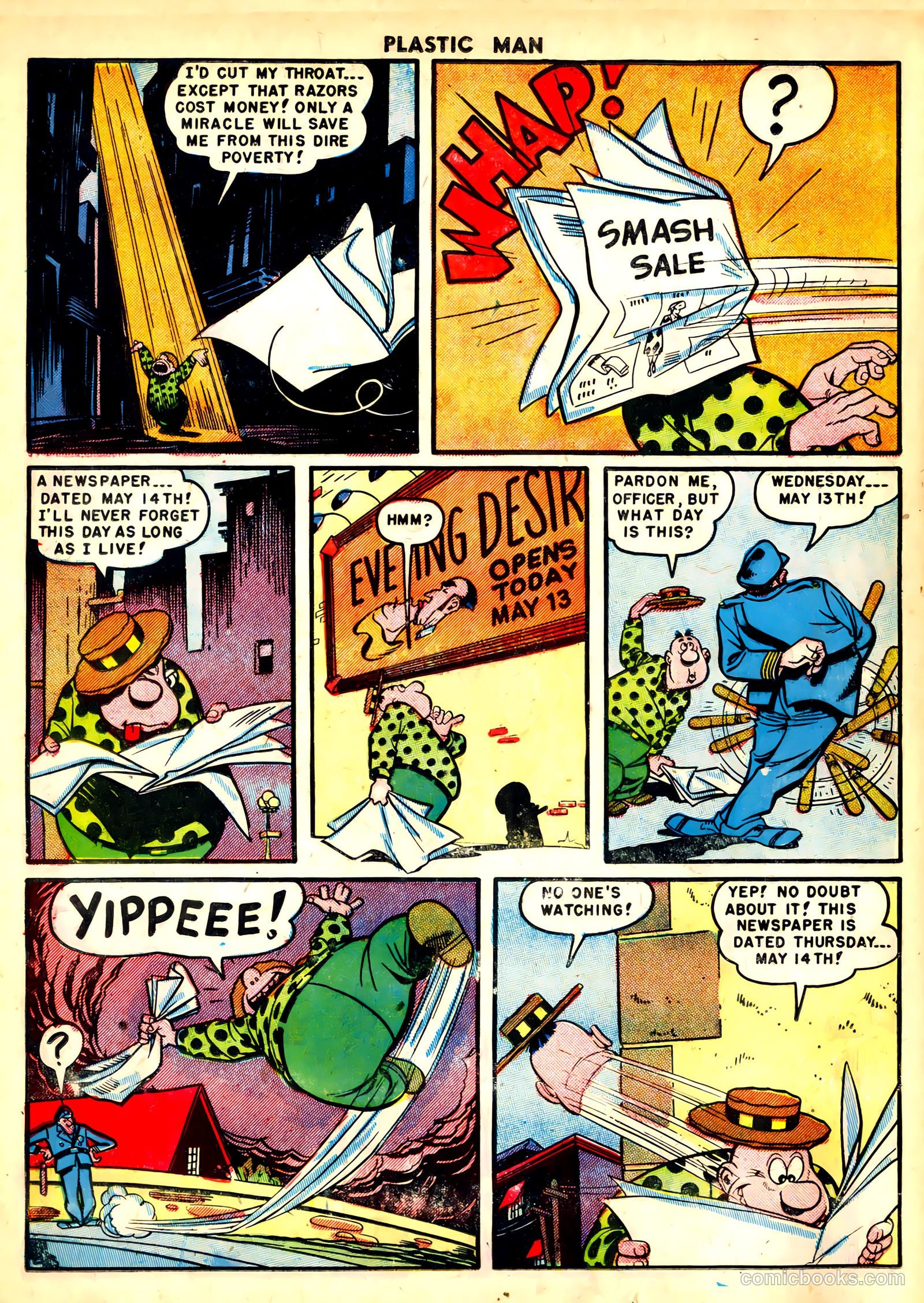 Plastic Man #23 (1950) — page 14 of 36