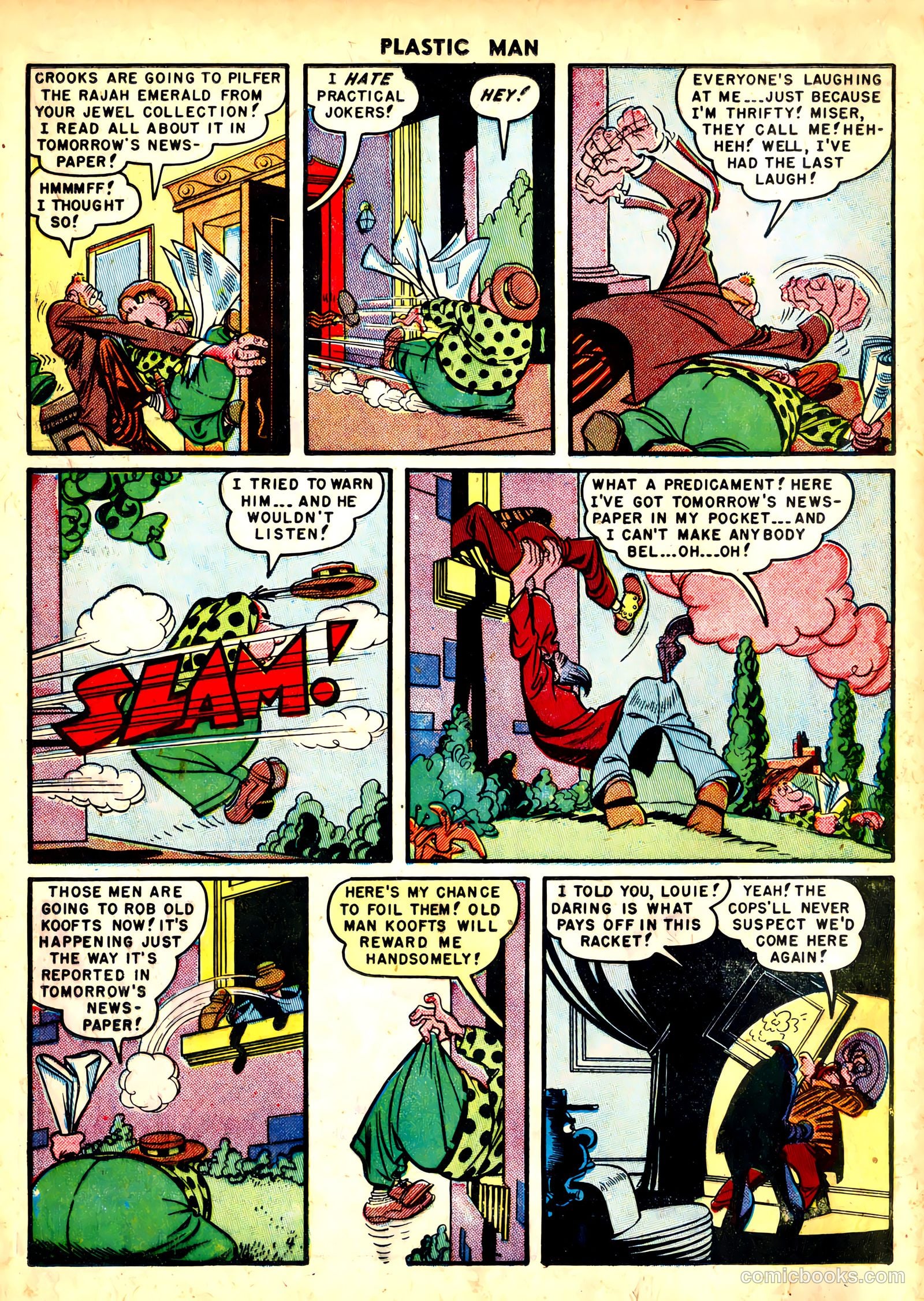 Plastic Man #23 (1950) — page 16 of 36