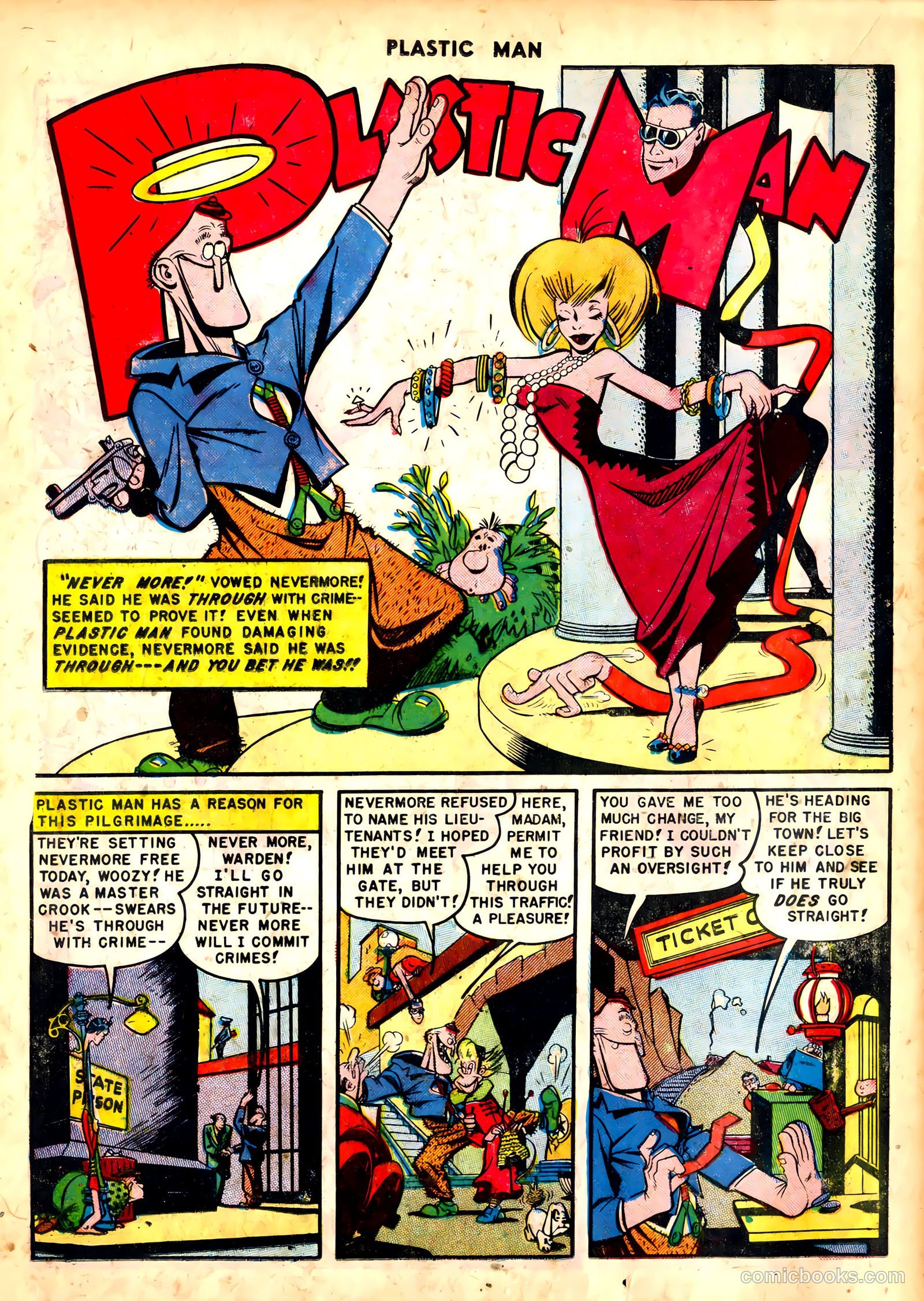 Plastic Man #23 (1950) — page 18 of 36