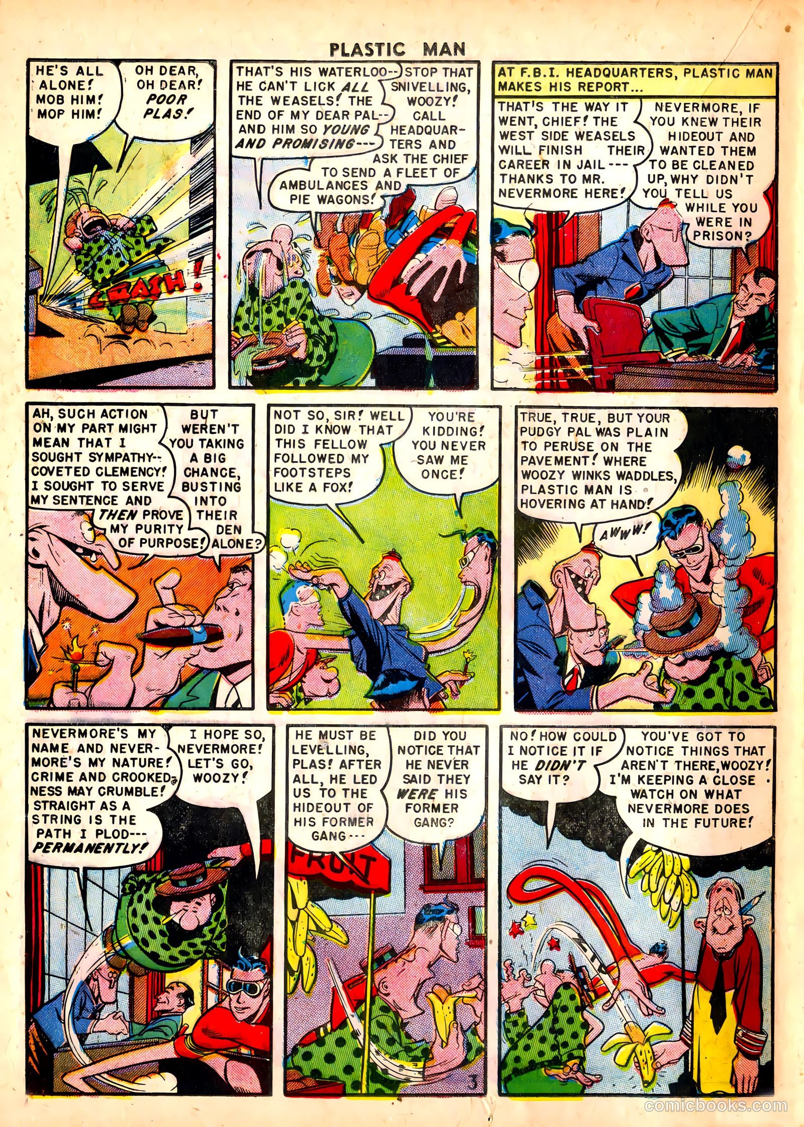 Plastic Man #23 (1950) — page 20 of 36