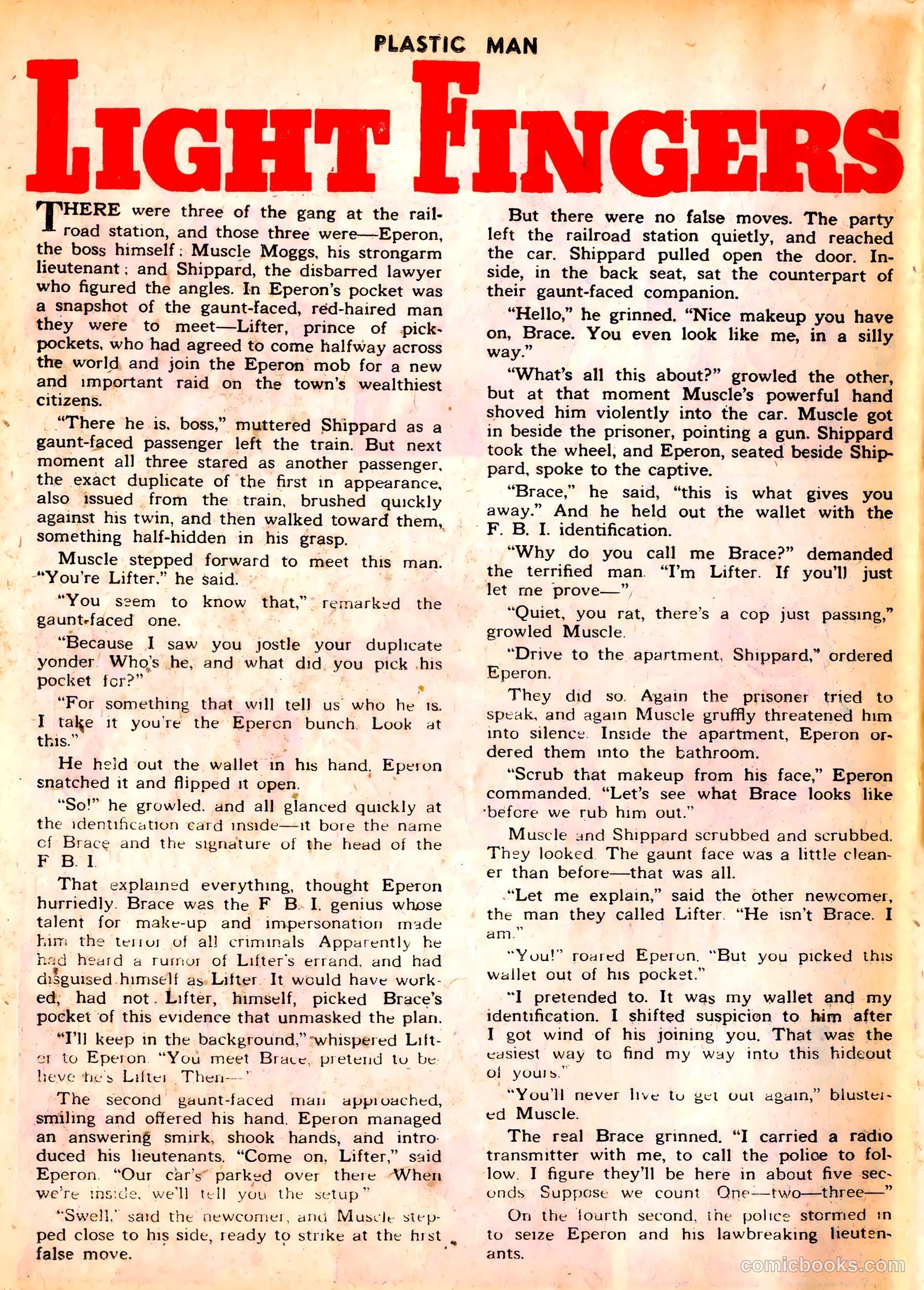 Plastic Man #23 (1950) — page 26 of 36