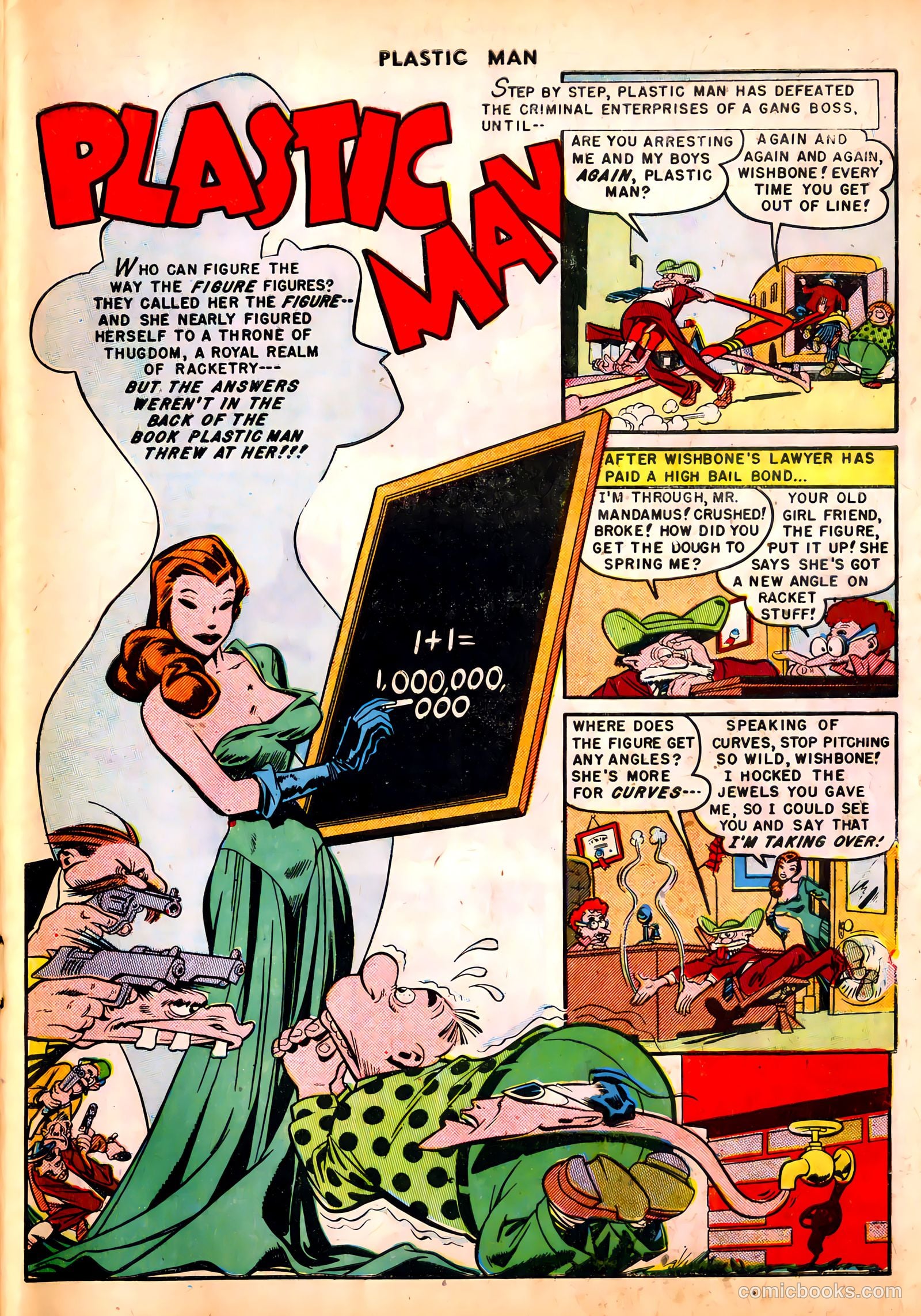 Plastic Man #23 (1950) — page 27 of 36