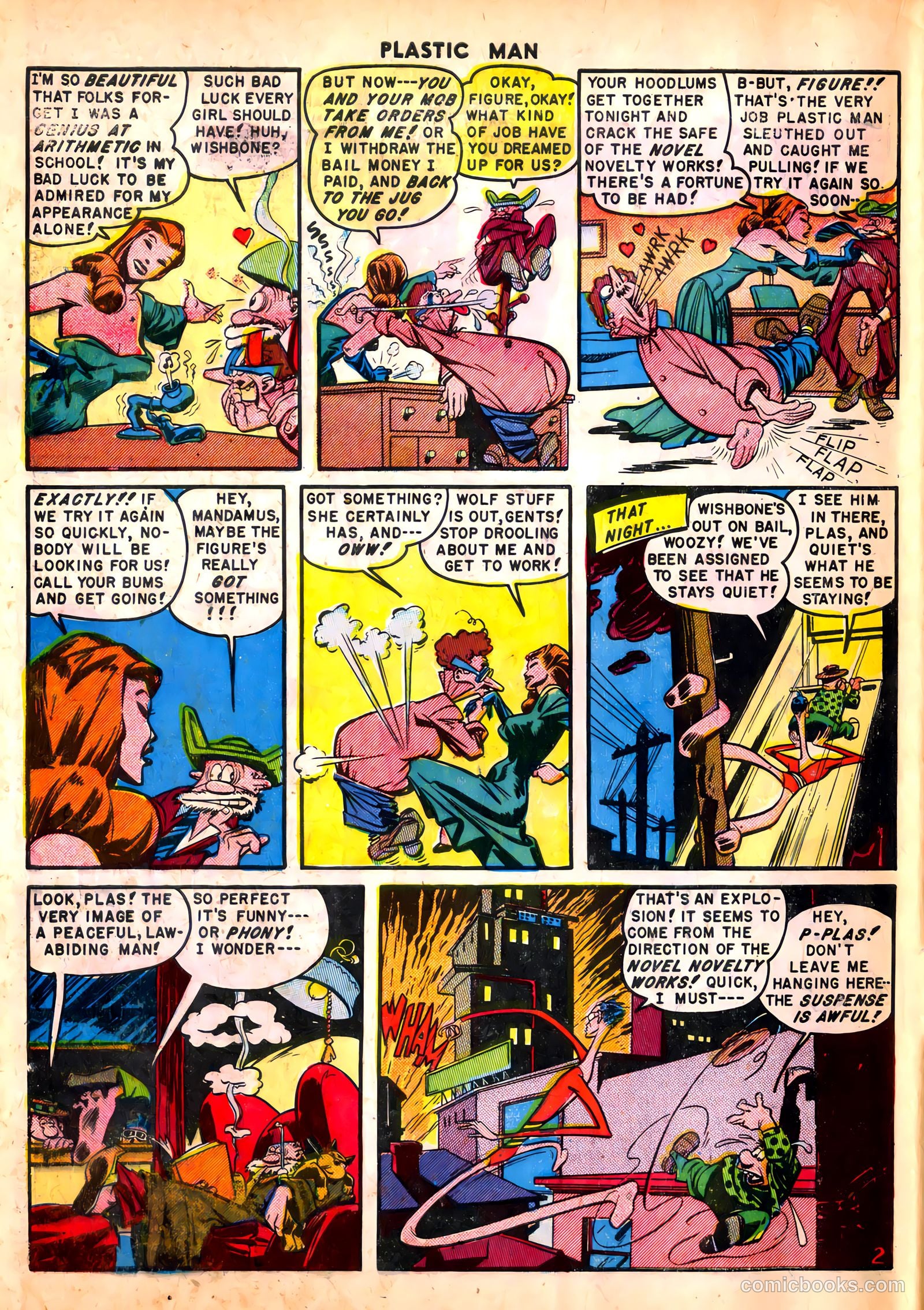 Plastic Man #23 (1950) — page 28 of 36