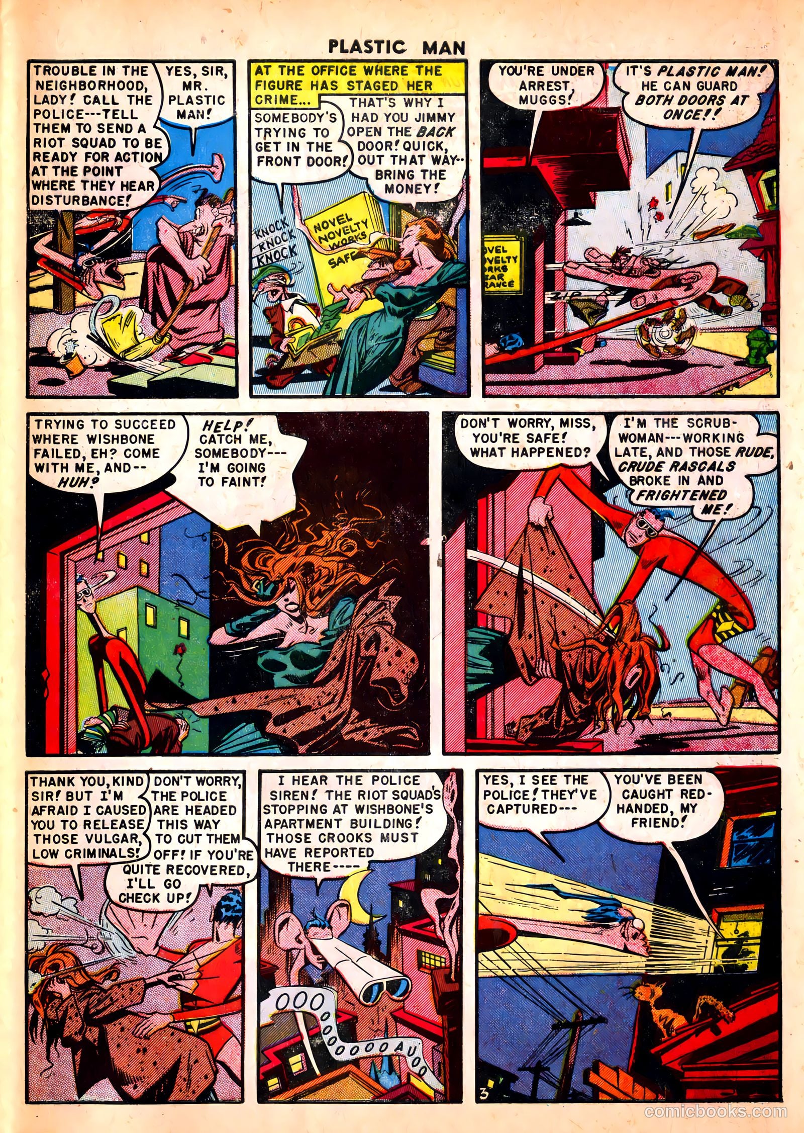 Plastic Man #23 (1950) — page 29 of 36