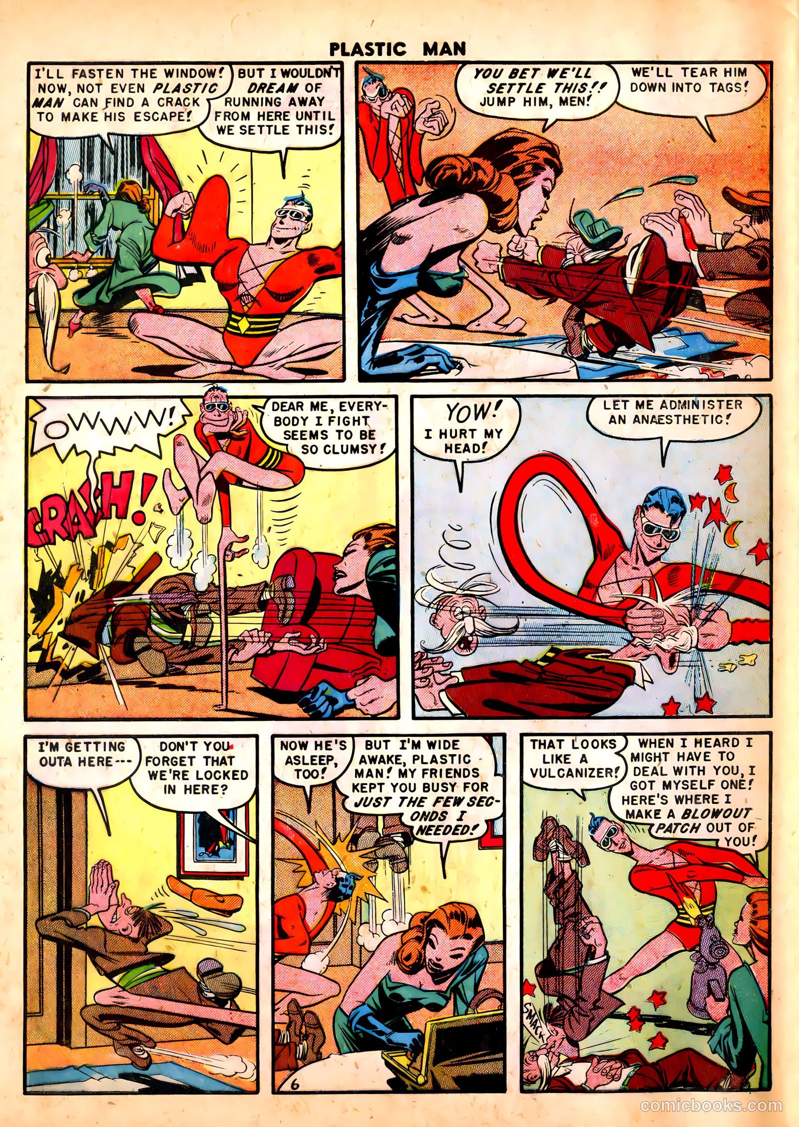 Plastic Man #23 (1950) — page 32 of 36