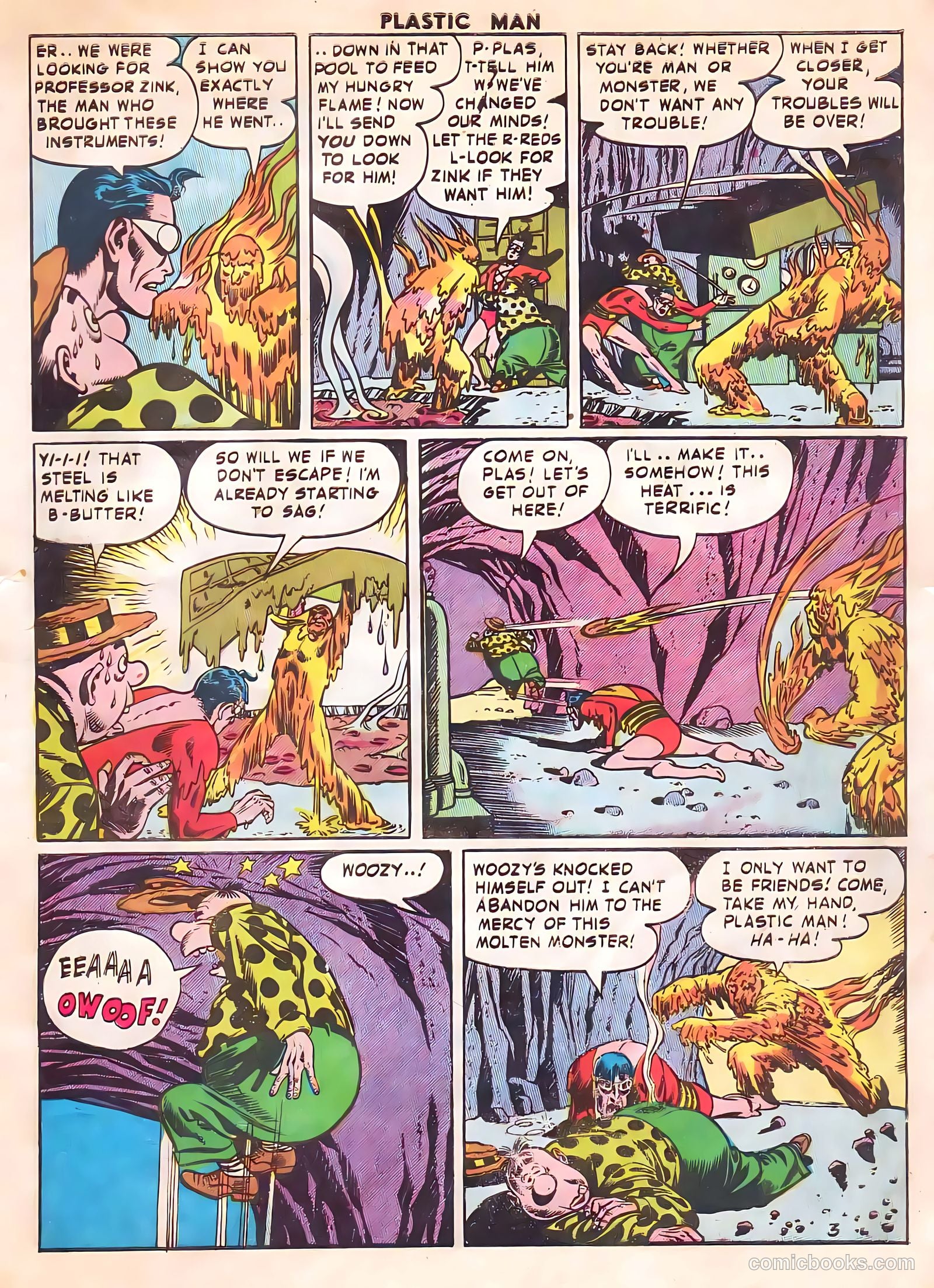 Plastic Man #60 (1956) — page 5 of 36