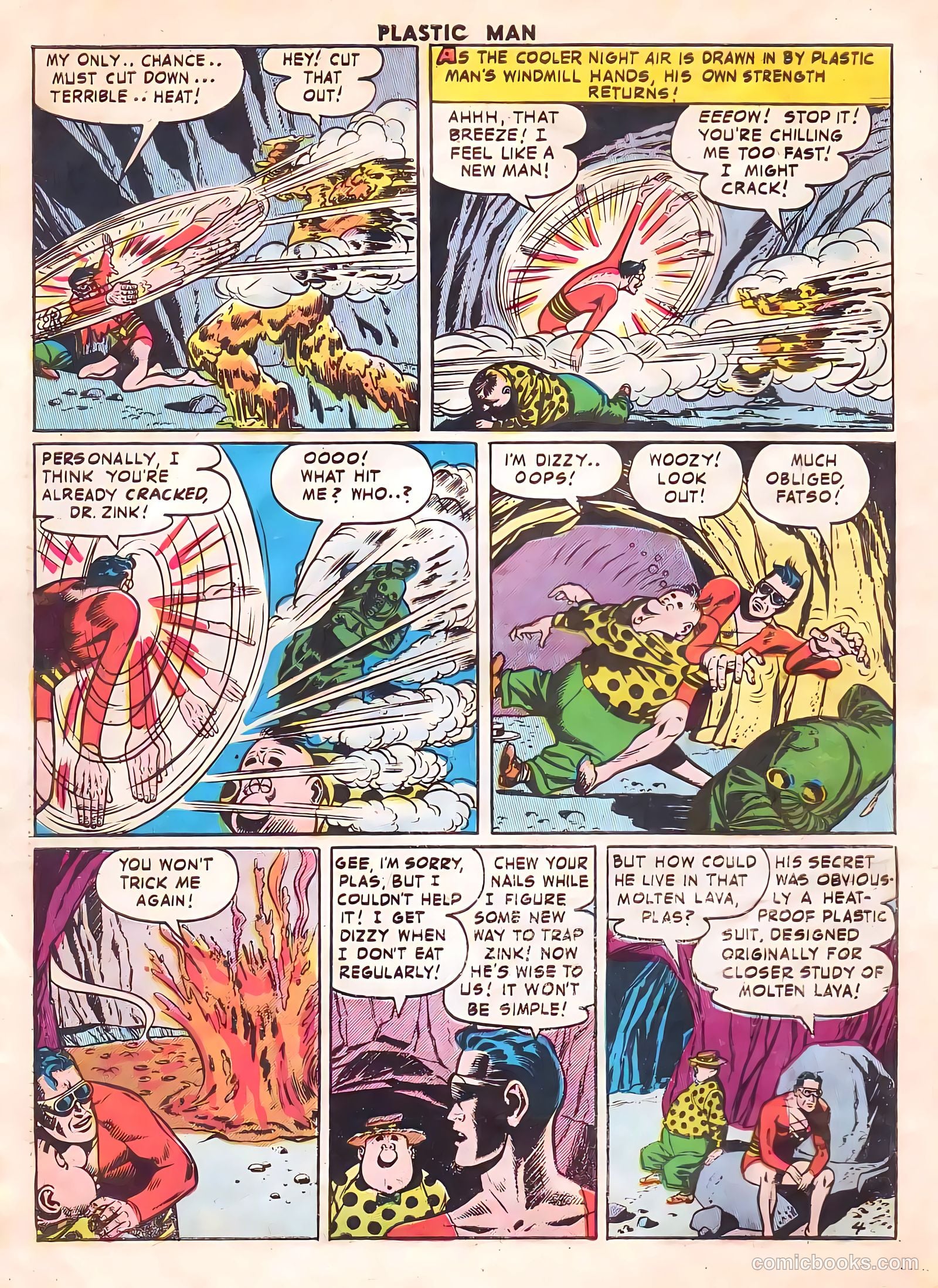 Plastic Man #60 (1956) — page 6 of 36