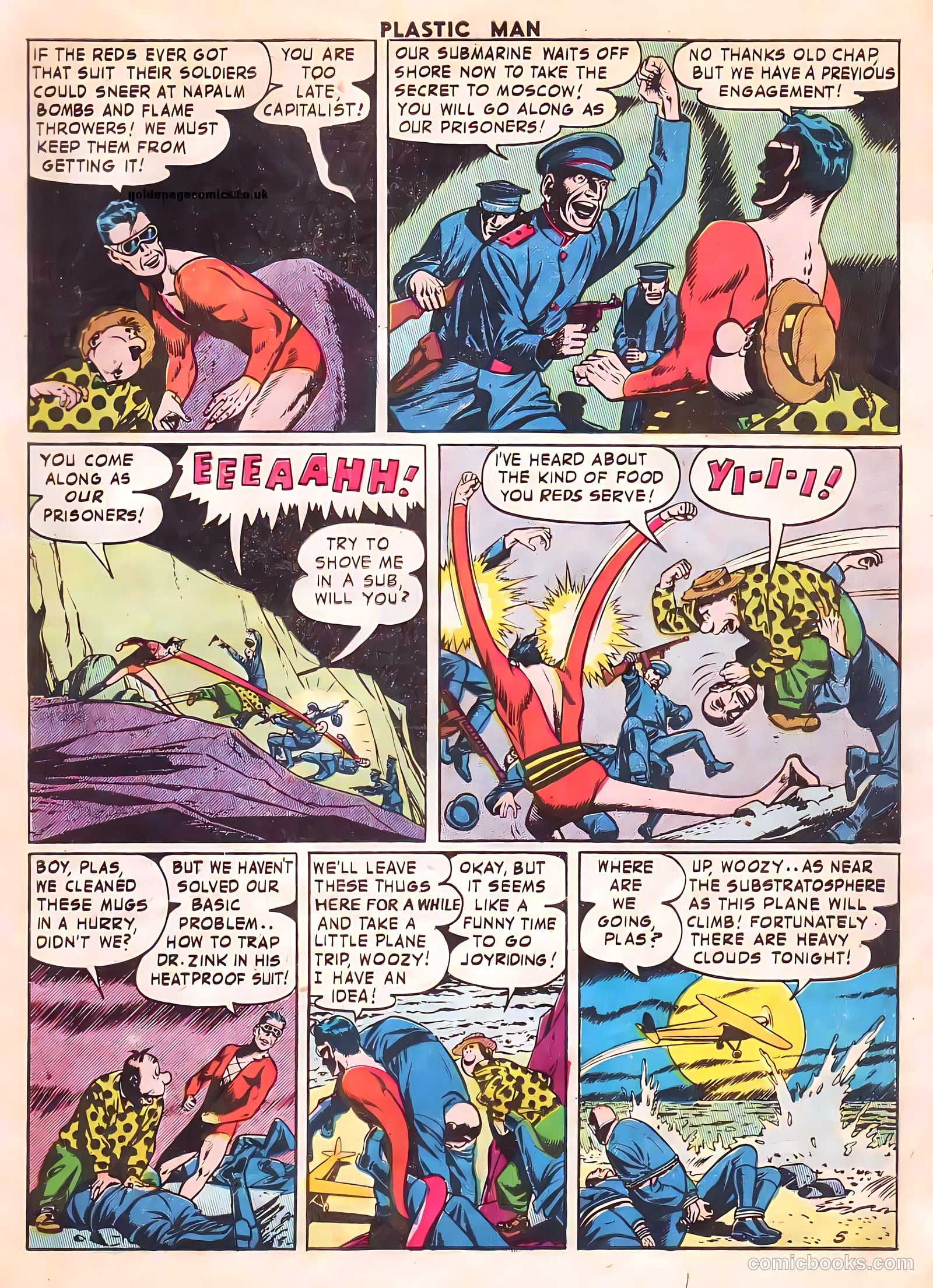 Plastic Man #60 (1956) — page 7 of 36