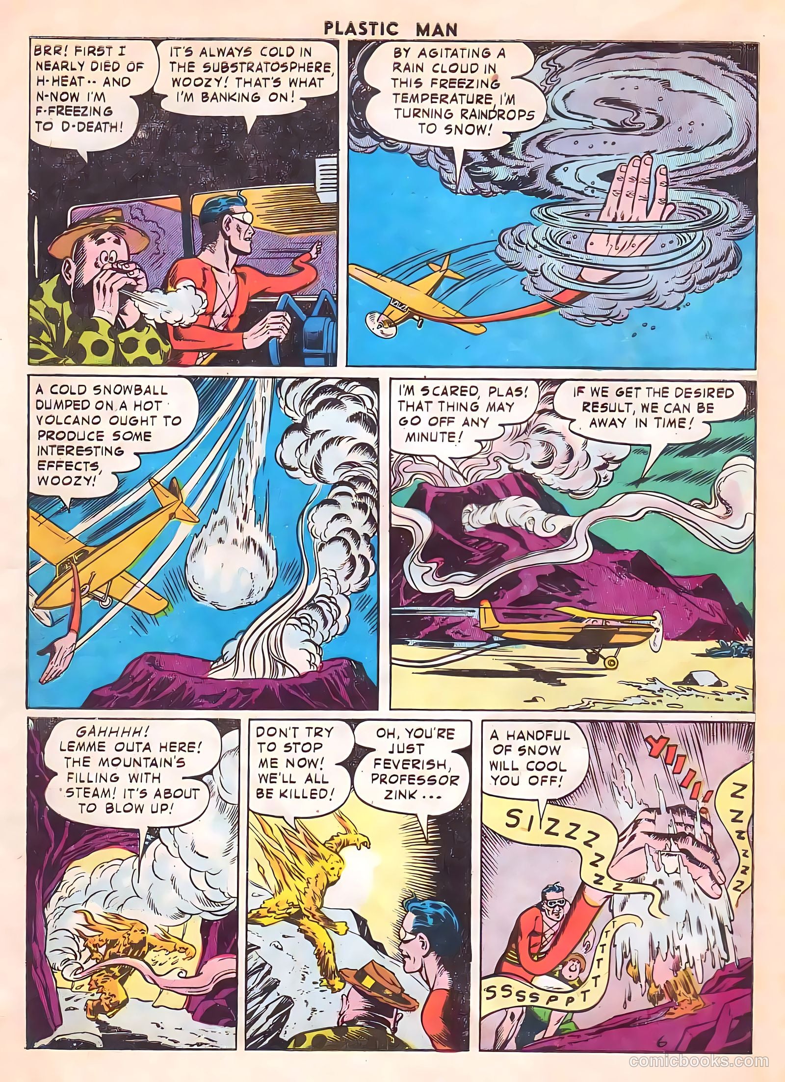 Plastic Man #60 (1956) — page 8 of 36