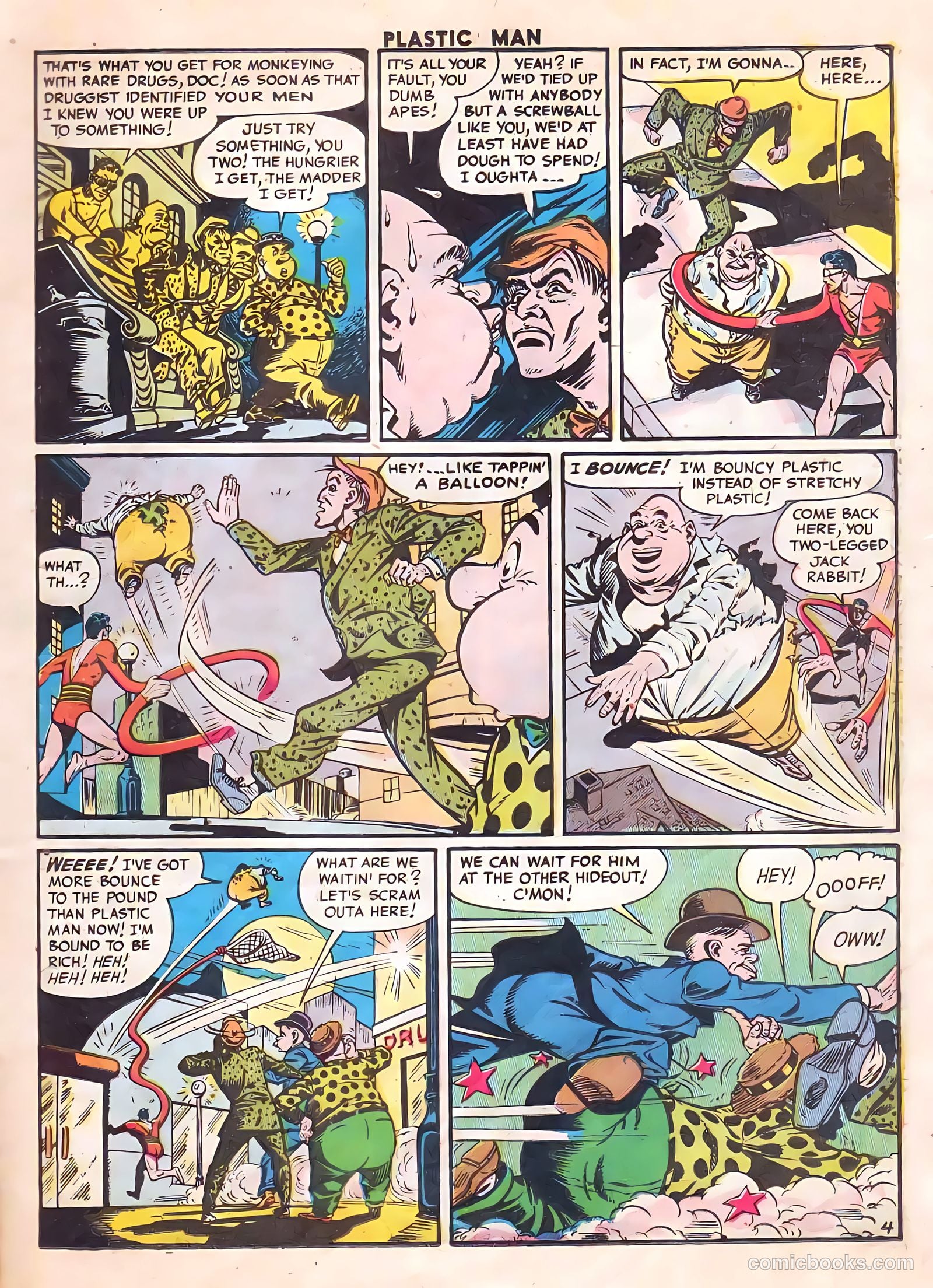 Plastic Man #60 (1956) — page 15 of 36