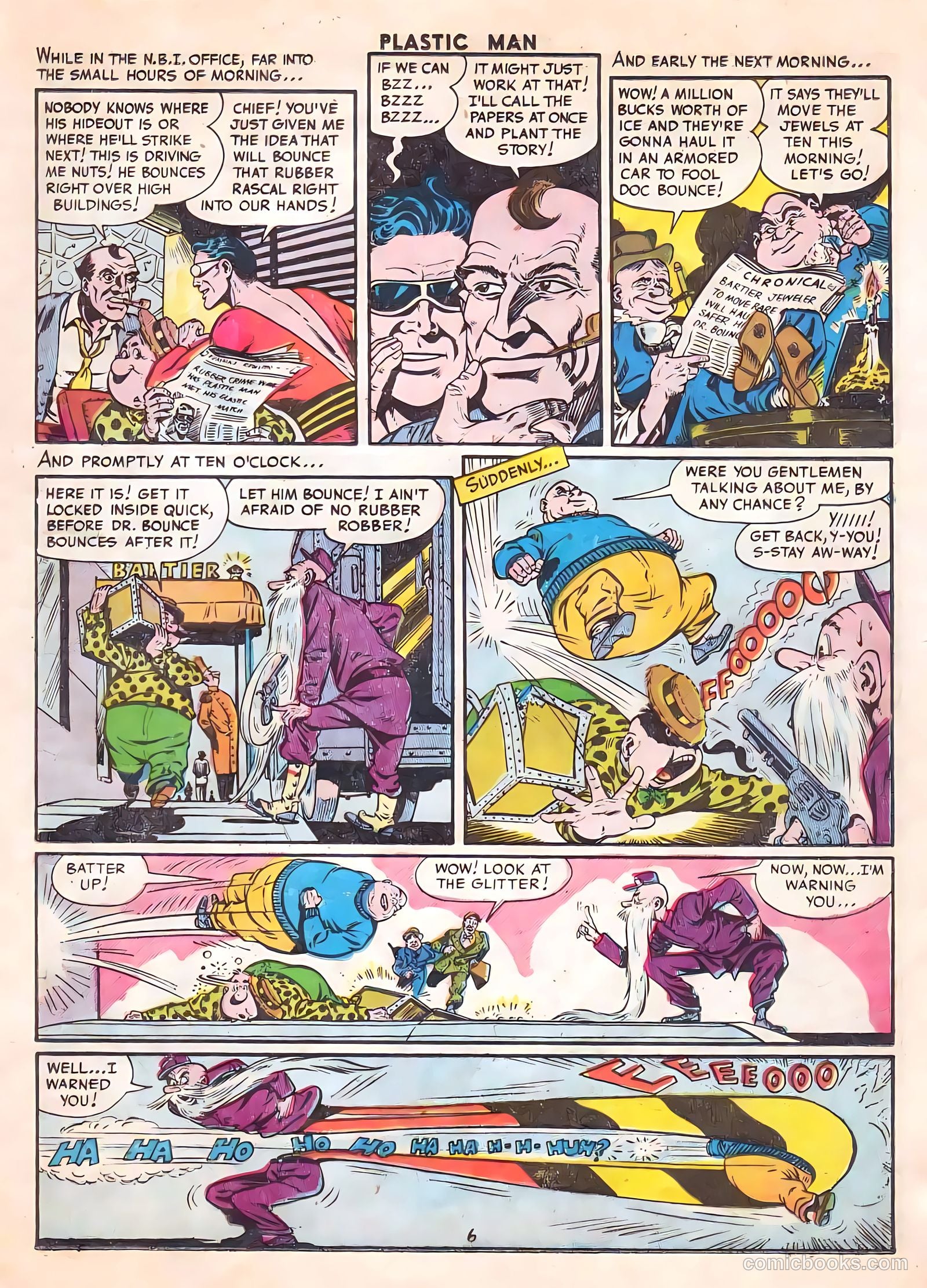 Plastic Man #60 (1956) — page 17 of 36