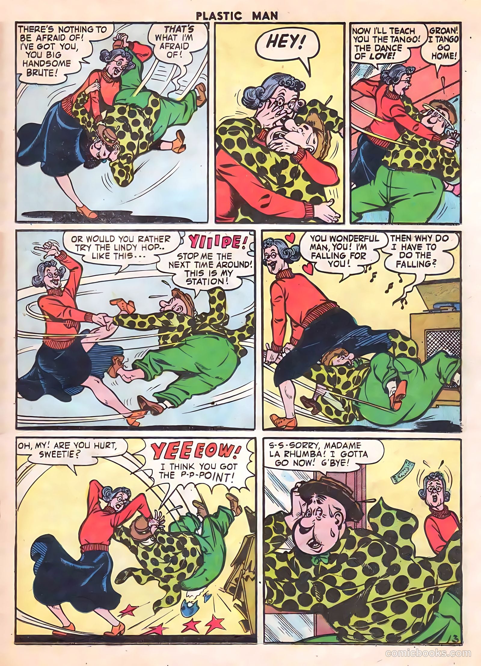 Plastic Man #60 (1956) — page 21 of 36