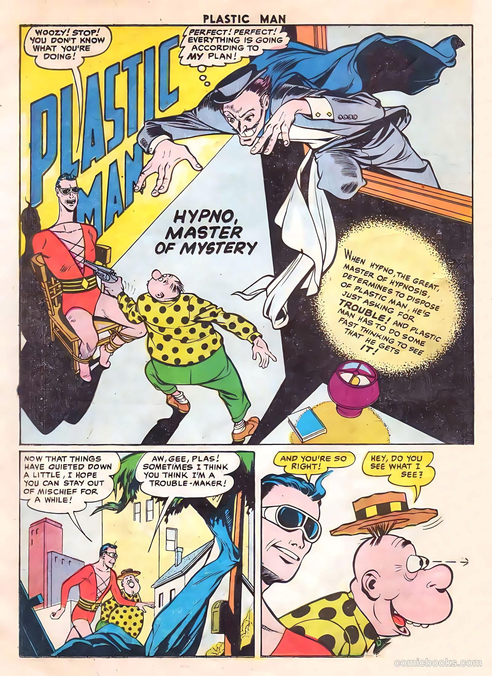 Plastic Man #60 (1956) — page 24 of 36