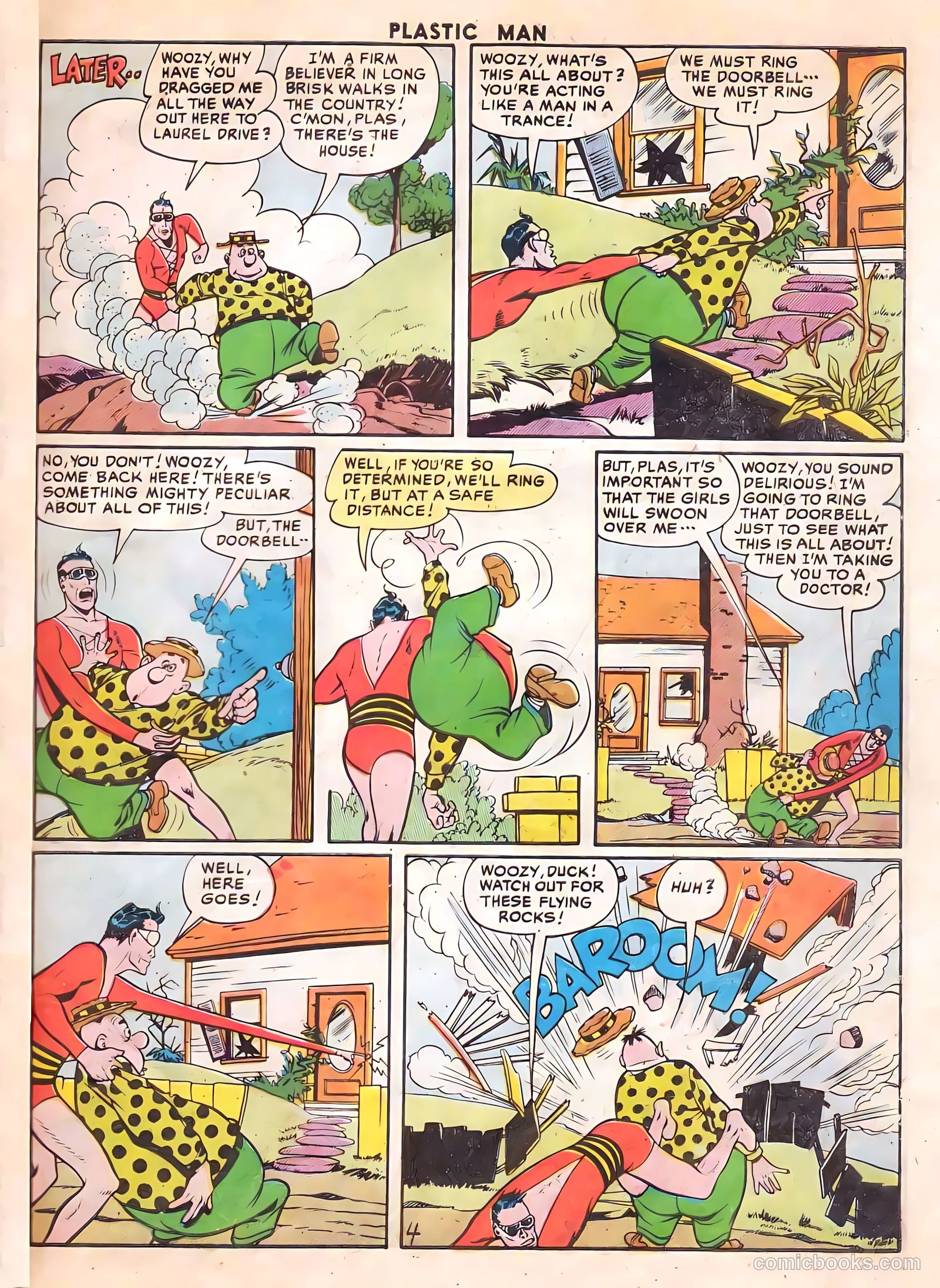 Plastic Man #60 (1956) — page 27 of 36