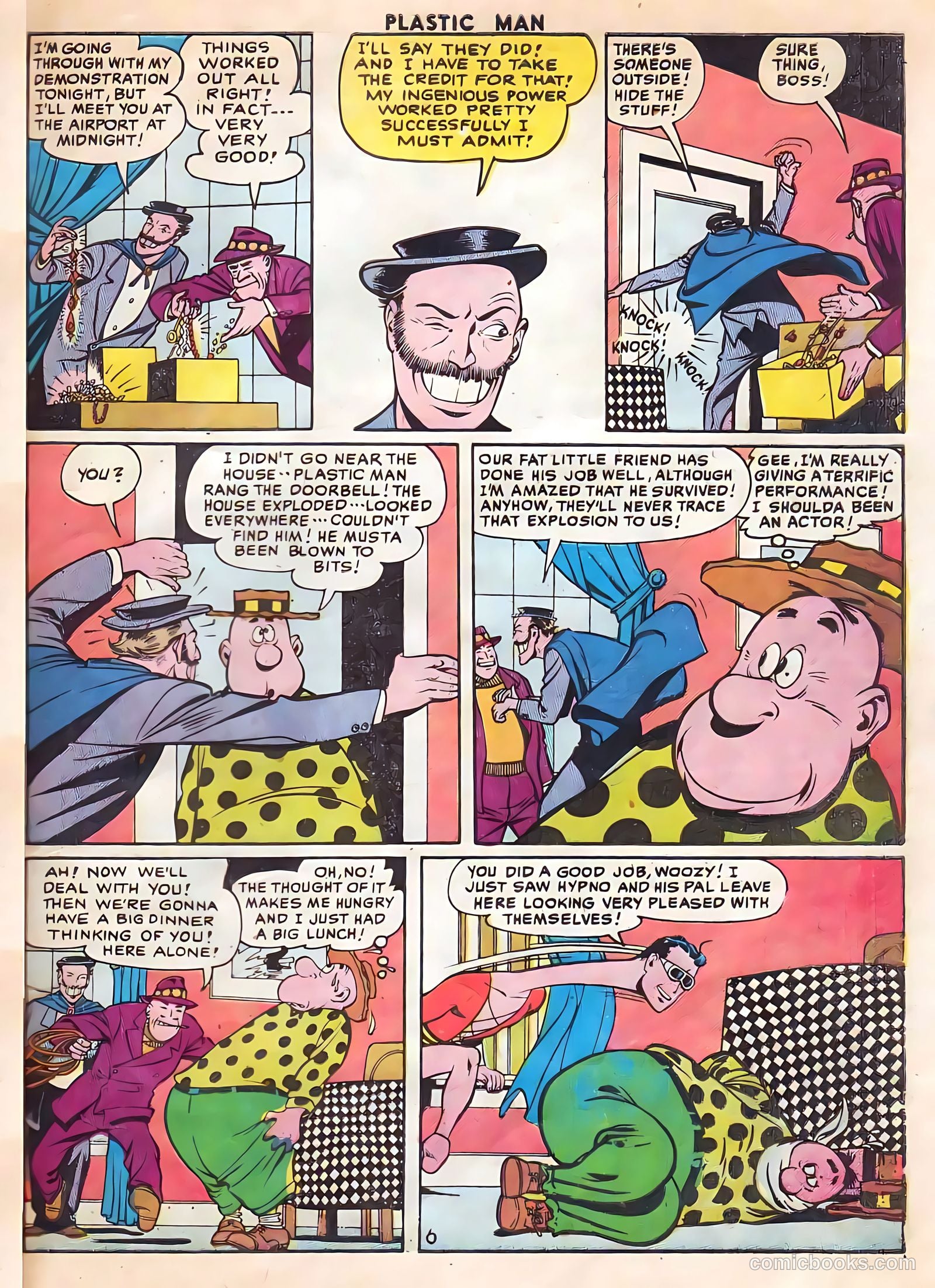 Plastic Man #60 (1956) — page 29 of 36