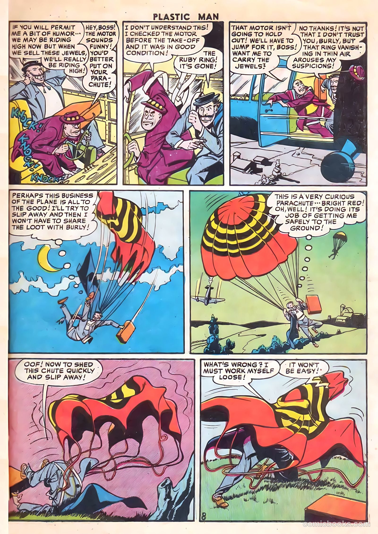 Plastic Man #60 (1956) — page 31 of 36