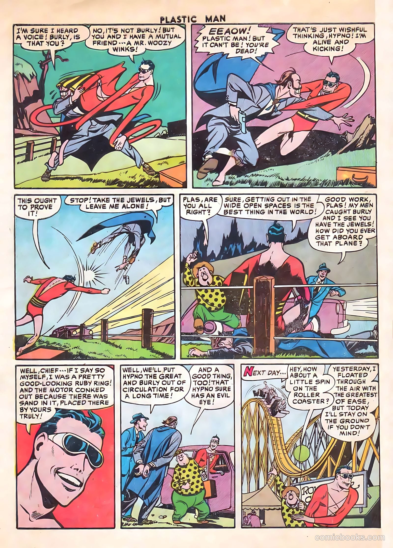 Plastic Man #60 (1956) — page 32 of 36