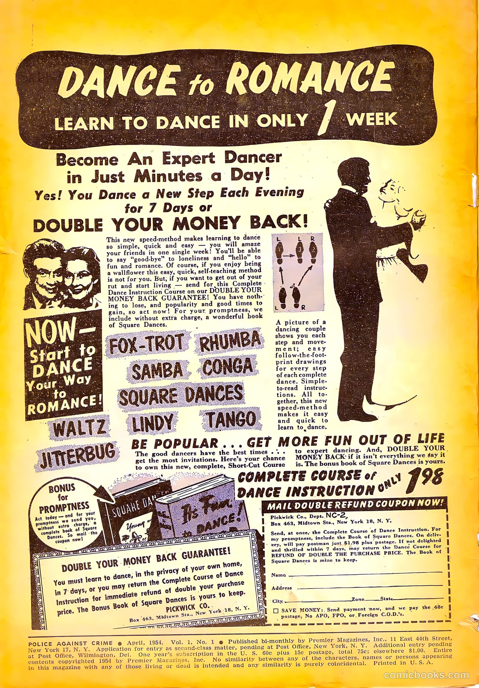 Police Against Crime #1 (1954) — page 2 of 35