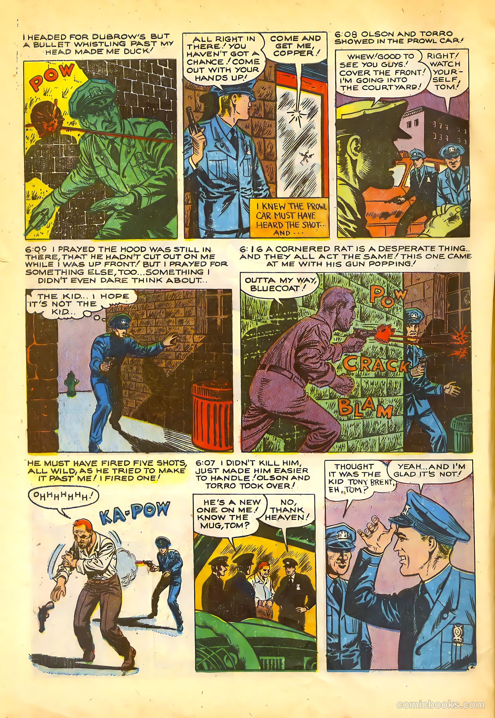 Police Against Crime #1 (1954) — page 4 of 35