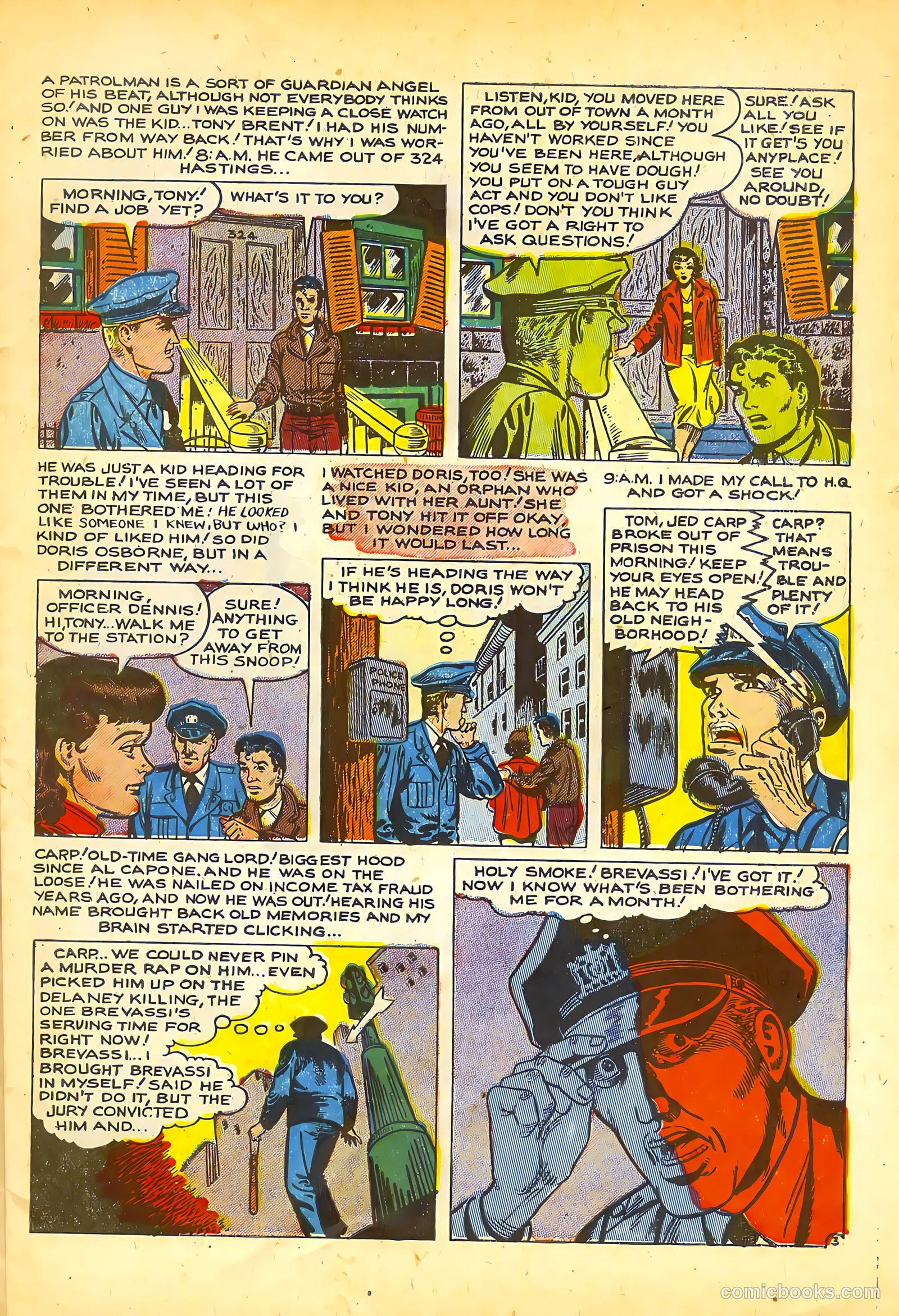 Police Against Crime #1 (1954) — page 5 of 35