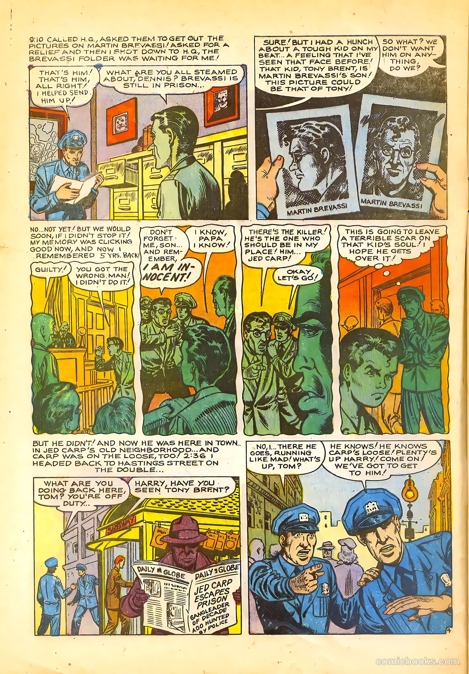 Police Against Crime #1 (1954) — page 6 of 35