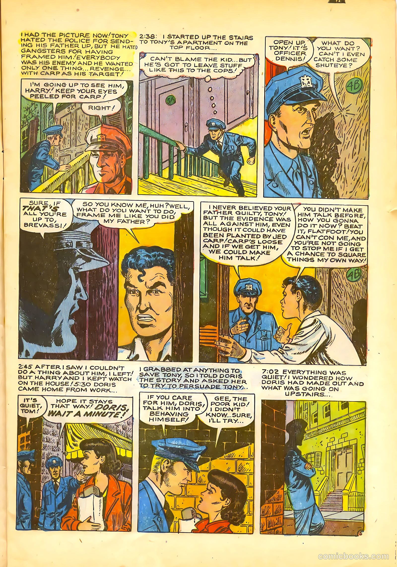 Police Against Crime #1 (1954) — page 7 of 35