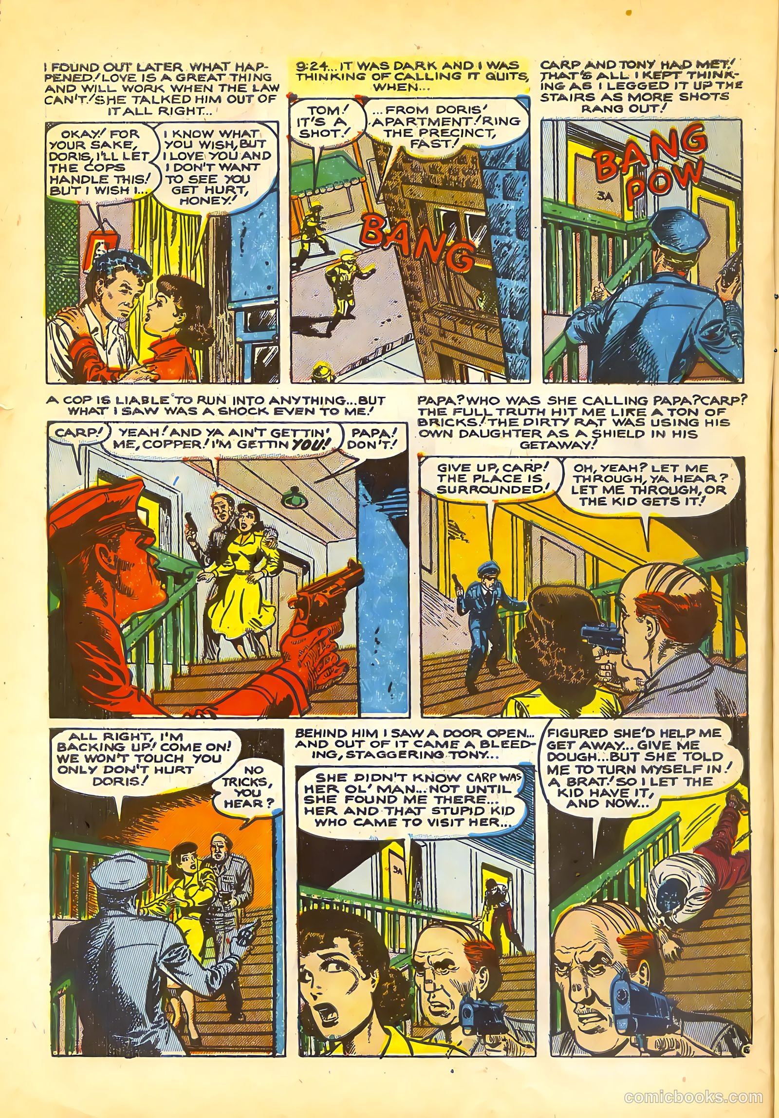 Police Against Crime #1 (1954) — page 8 of 35