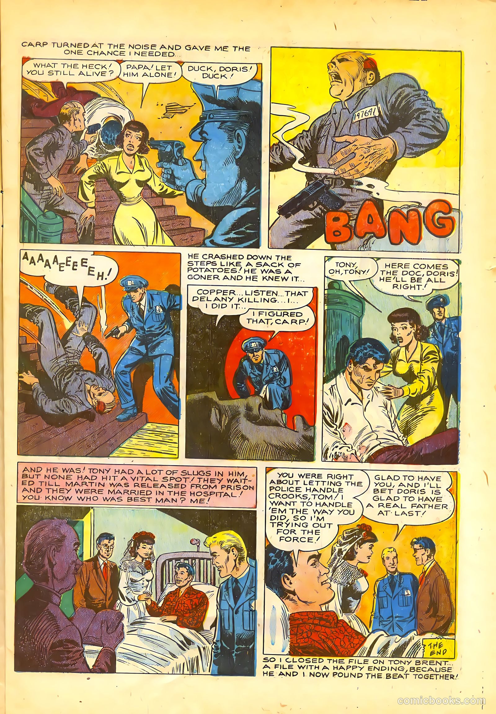 Police Against Crime #1 (1954) — page 9 of 35