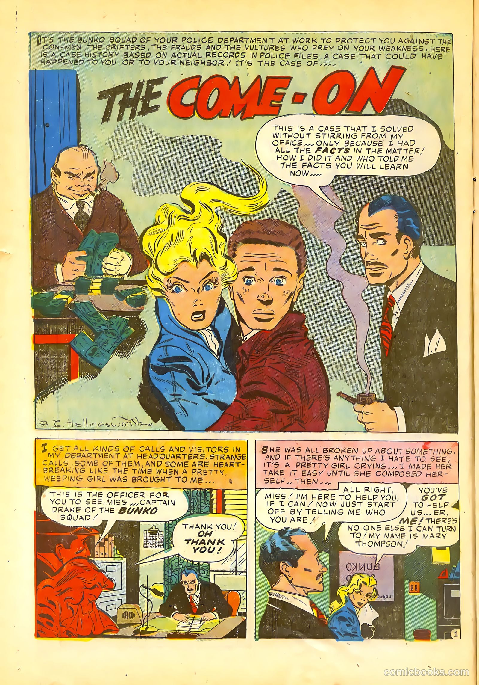 Police Against Crime #1 (1954) — page 12 of 35