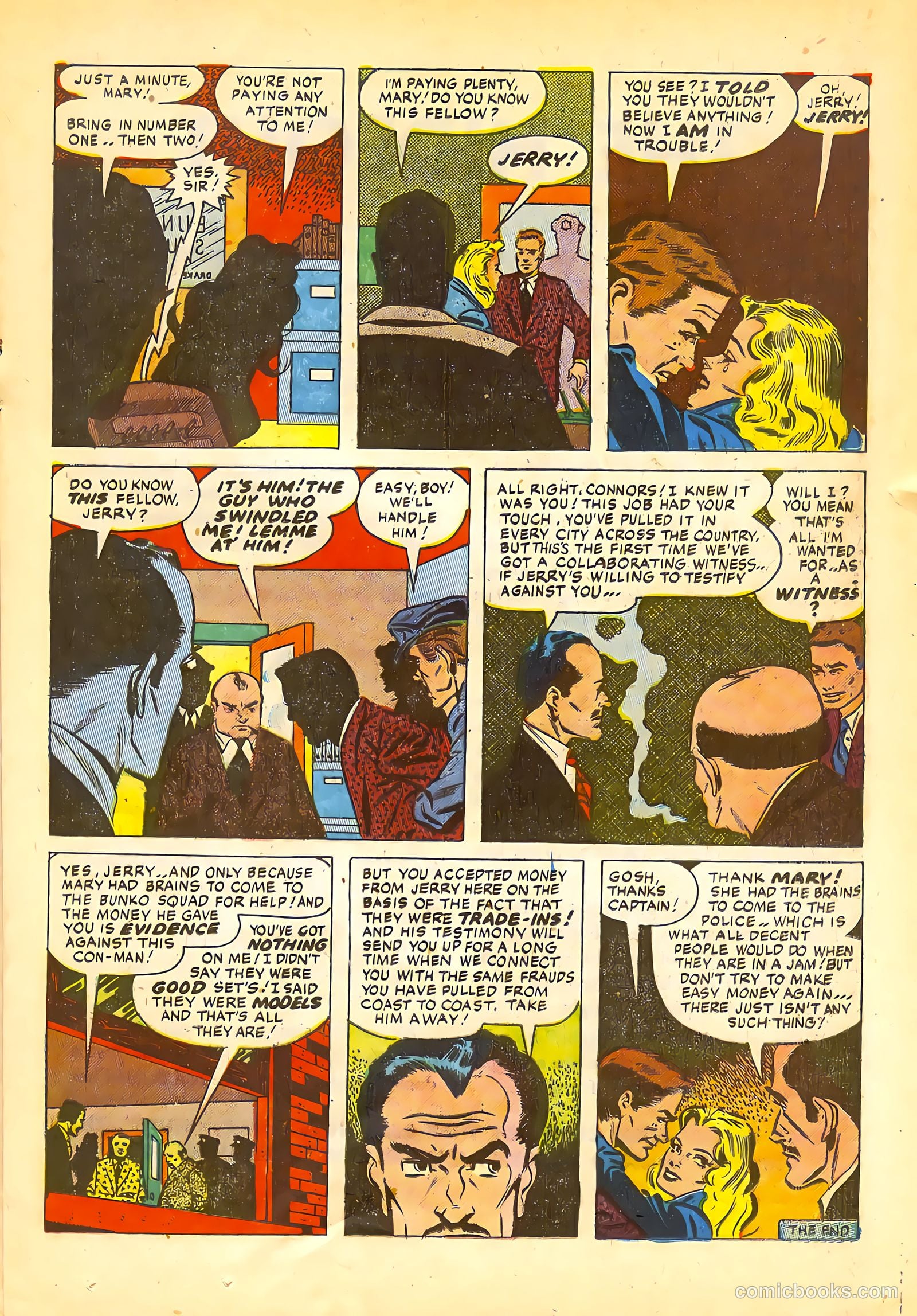 Police Against Crime #1 (1954) — page 17 of 35