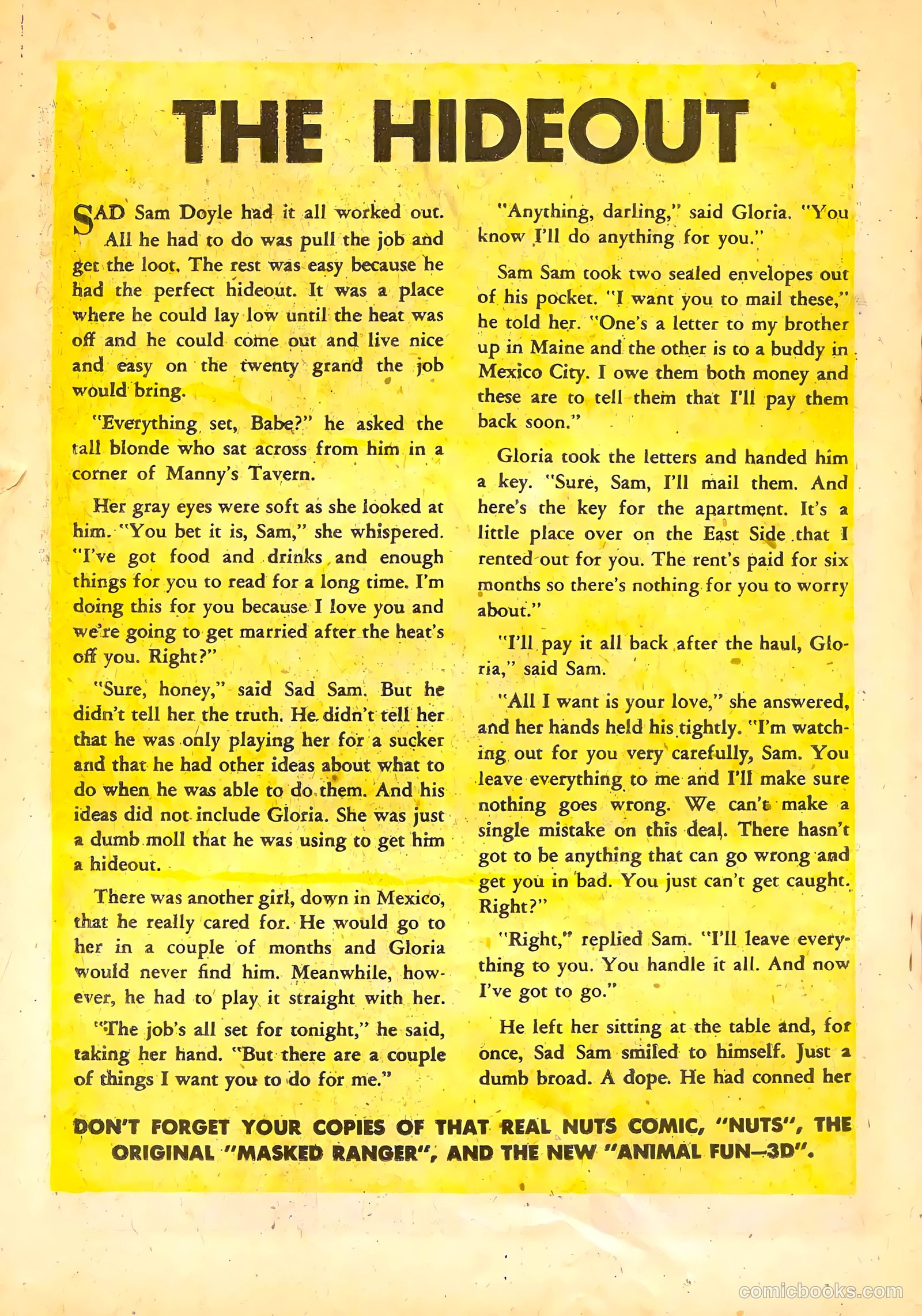 Police Against Crime #1 (1954) — page 18 of 35