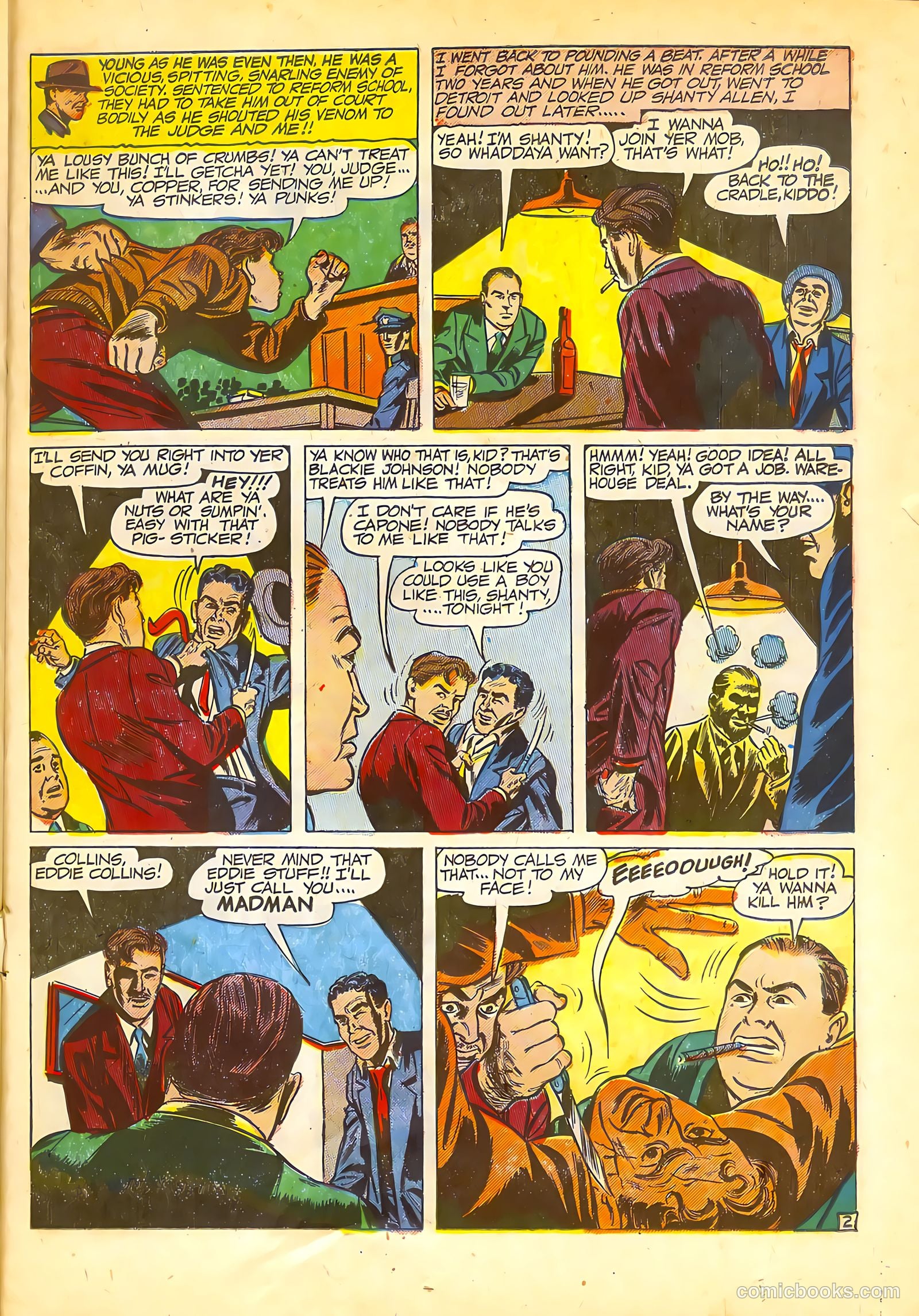 Police Against Crime #1 (1954) — page 21 of 35
