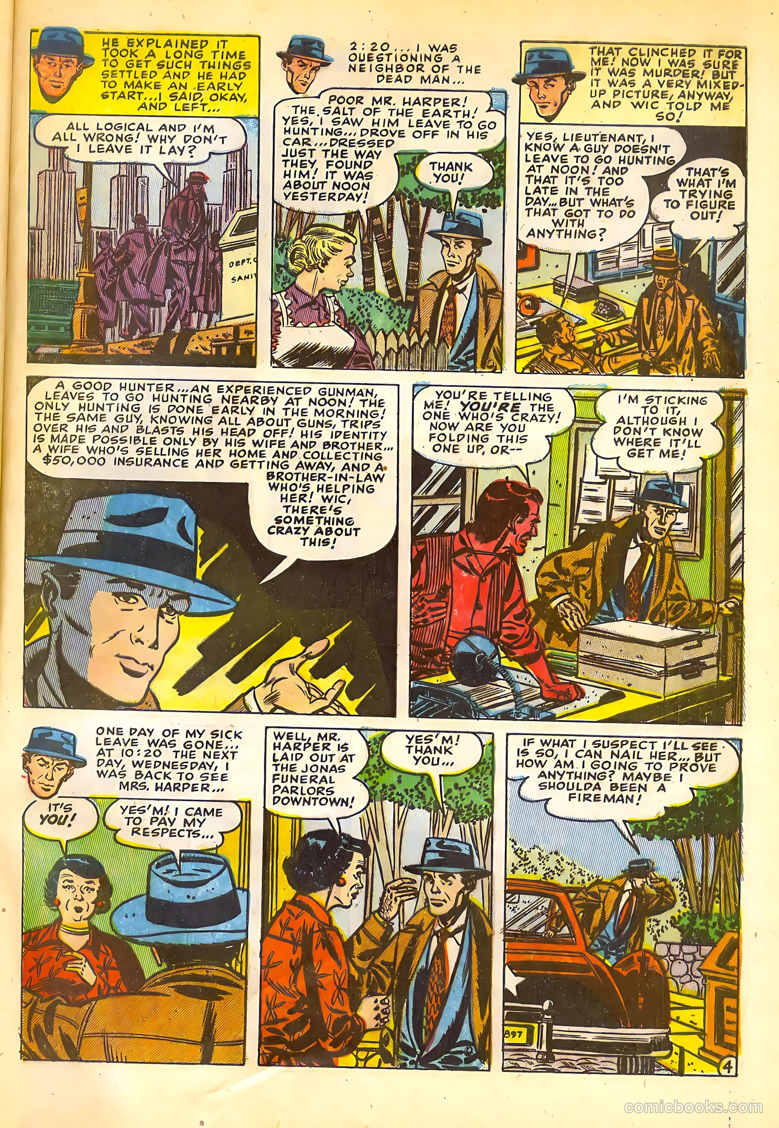 Police Against Crime #1 (1954) — page 30 of 35