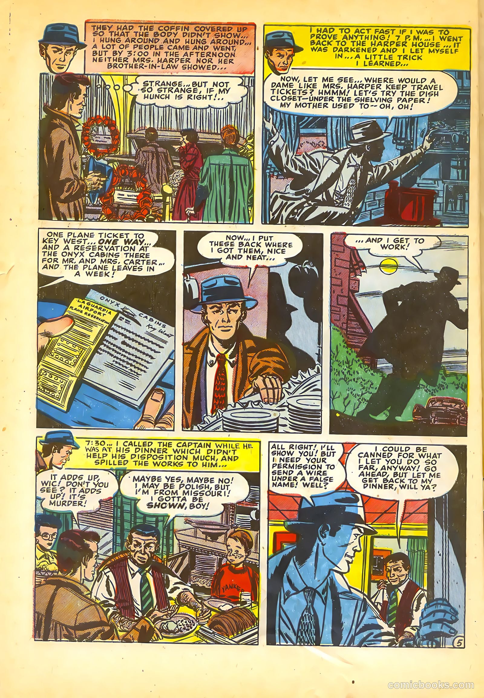 Police Against Crime #1 (1954) — page 31 of 35