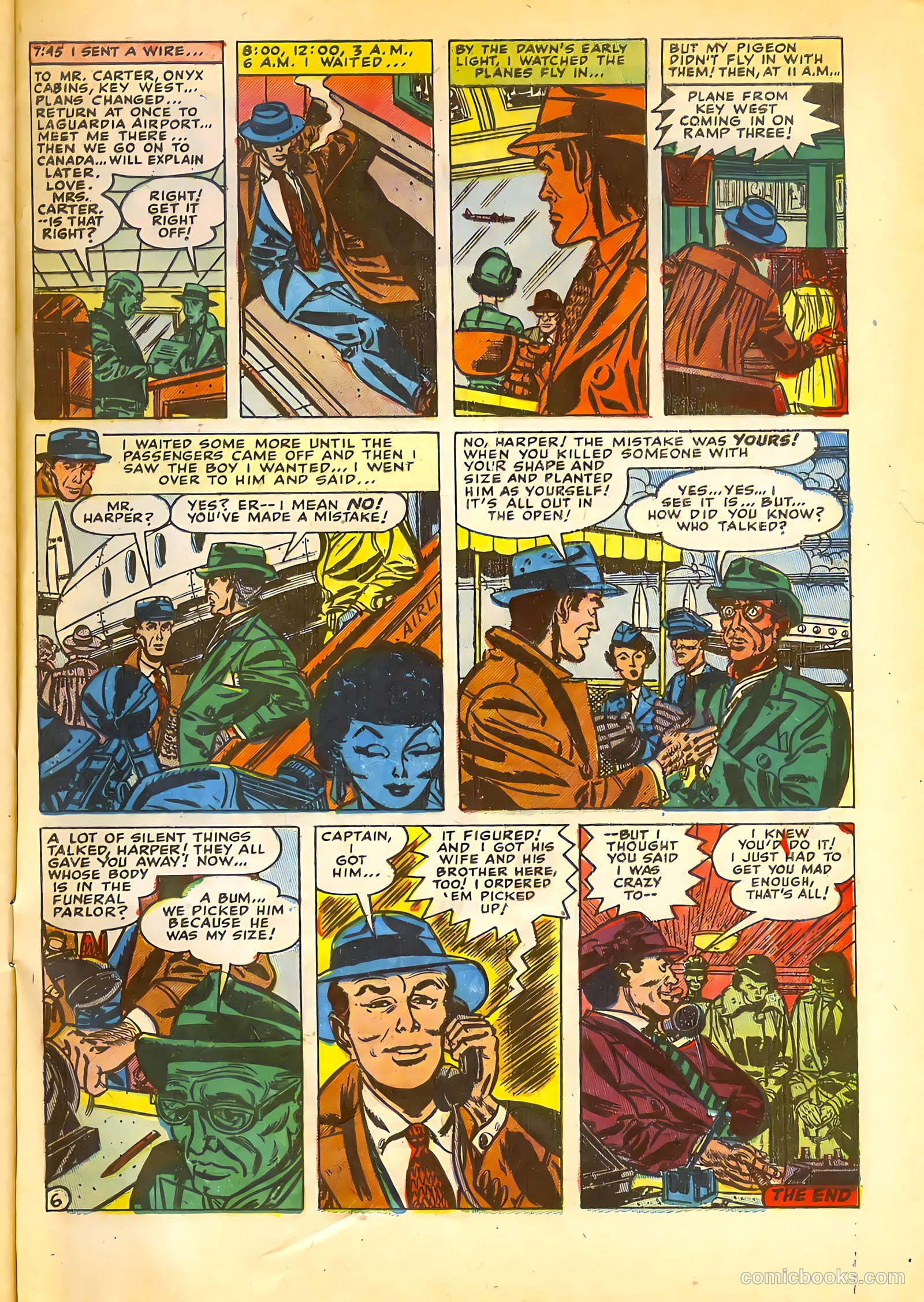 Police Against Crime #1 (1954) — page 32 of 35