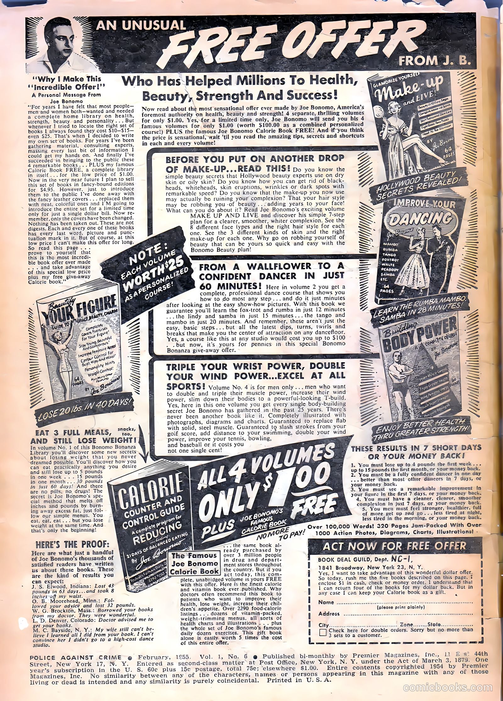 Police Against Crime #6 (1955) — page 2 of 34