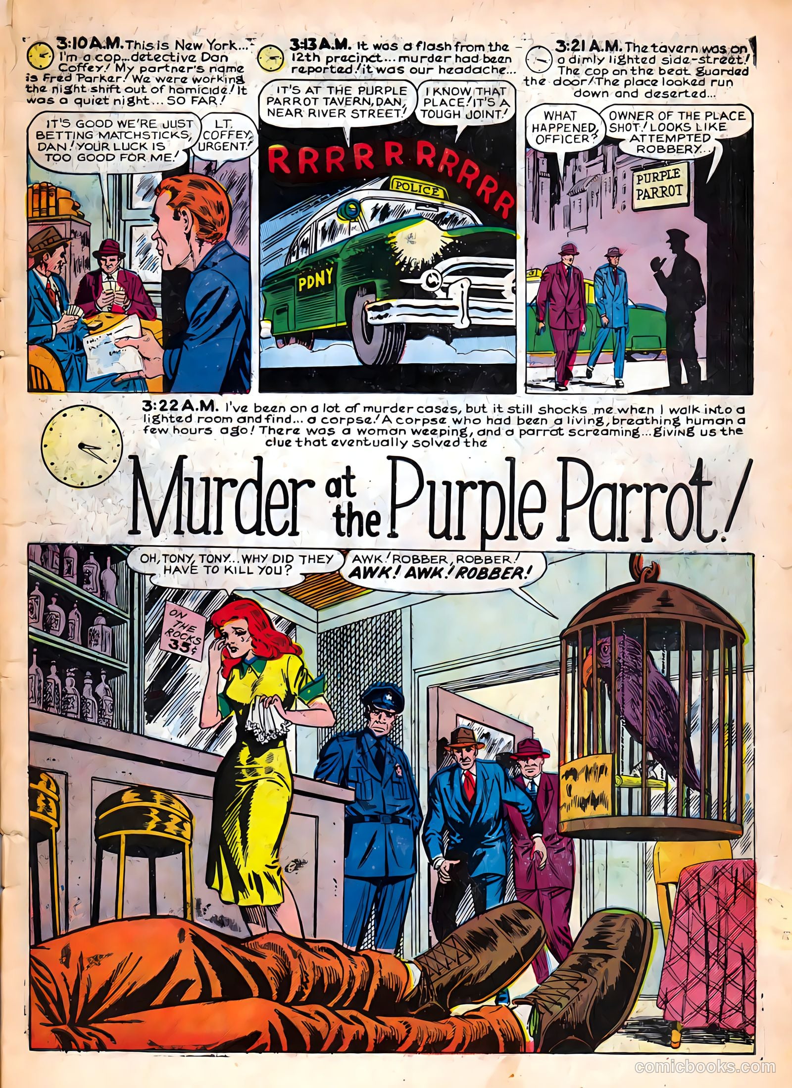 Police Against Crime #6 (1955) — page 3 of 34