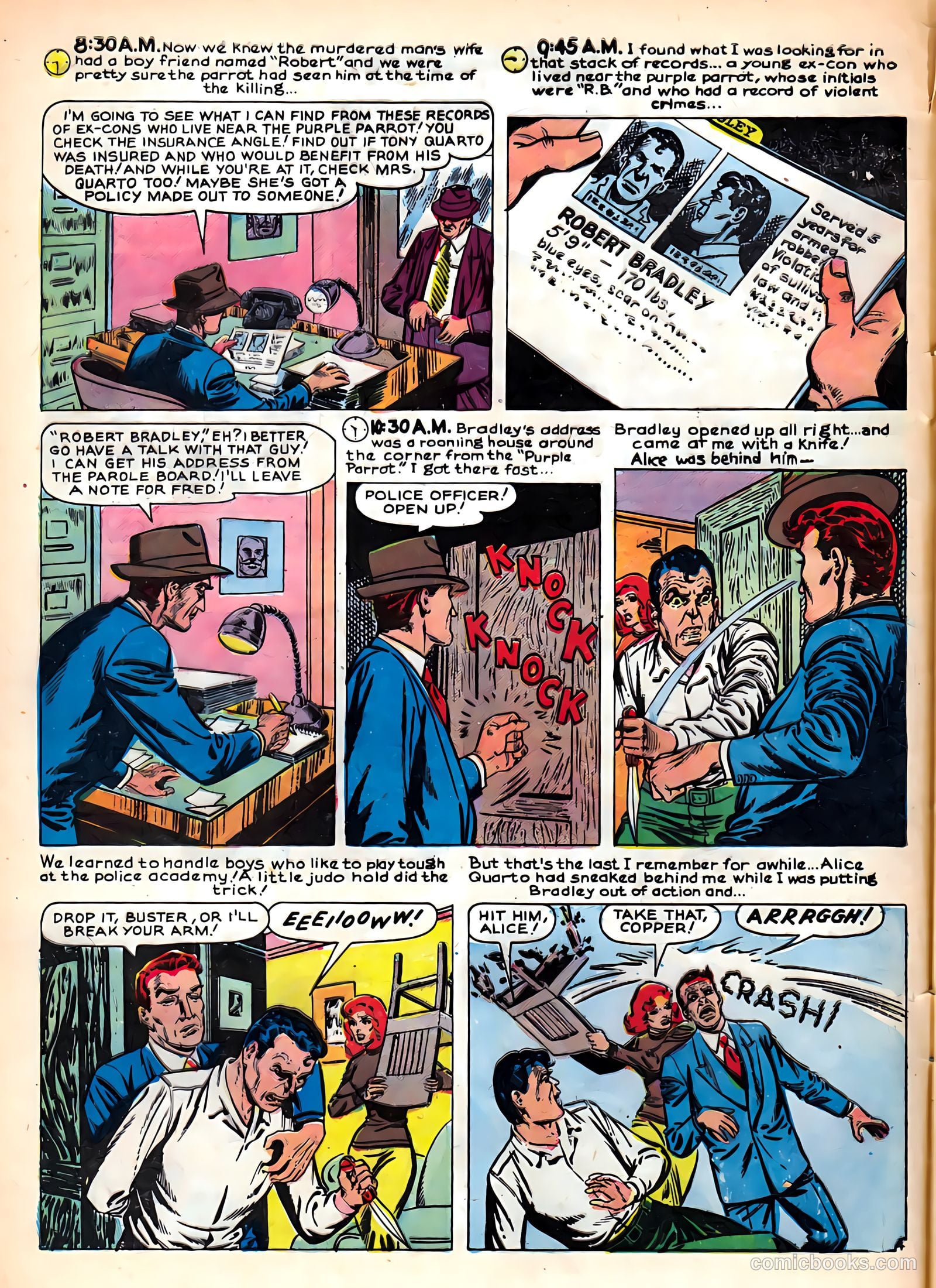 Police Against Crime #6 (1955) — page 6 of 34