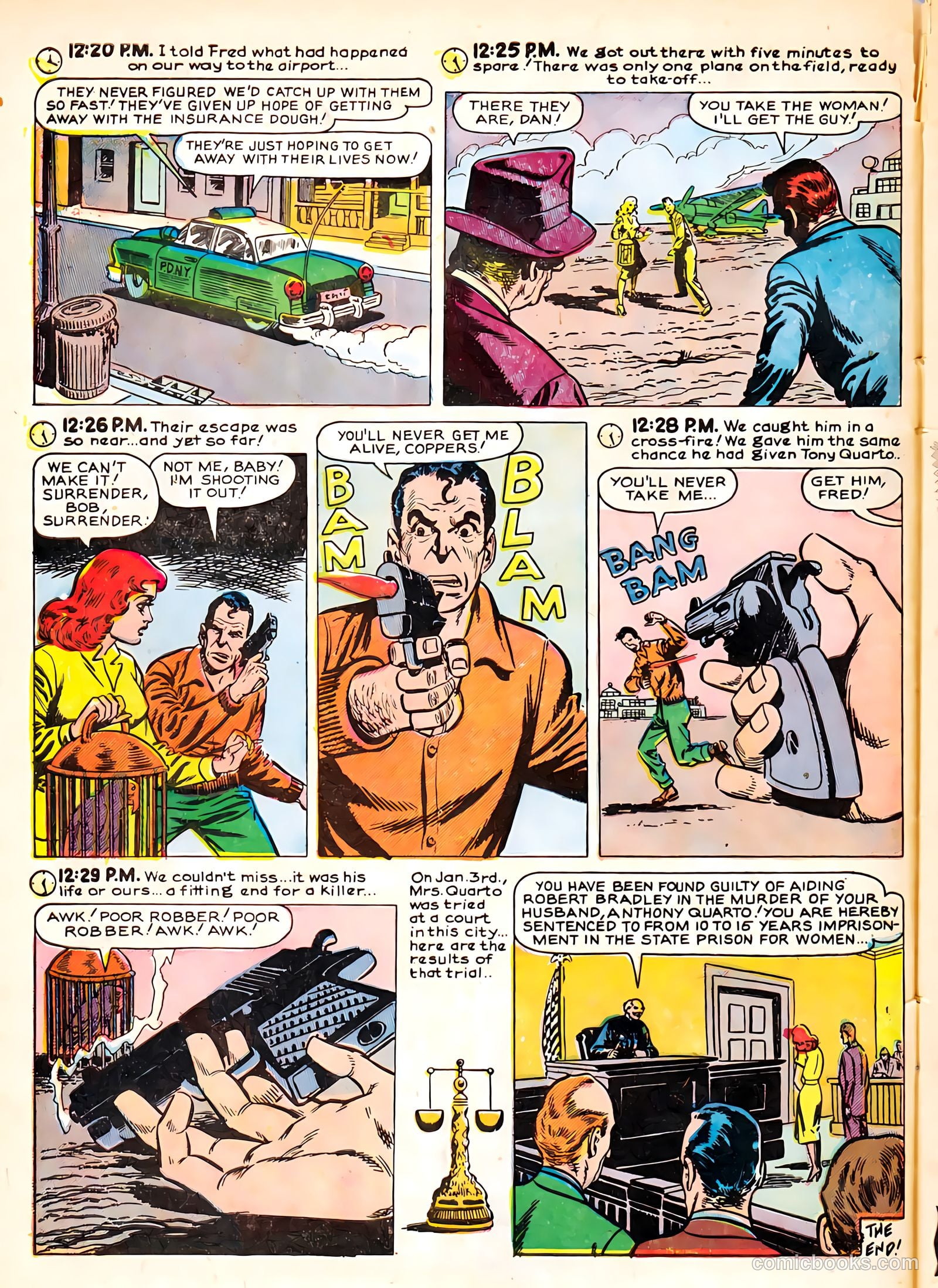 Police Against Crime #6 (1955) — page 8 of 34