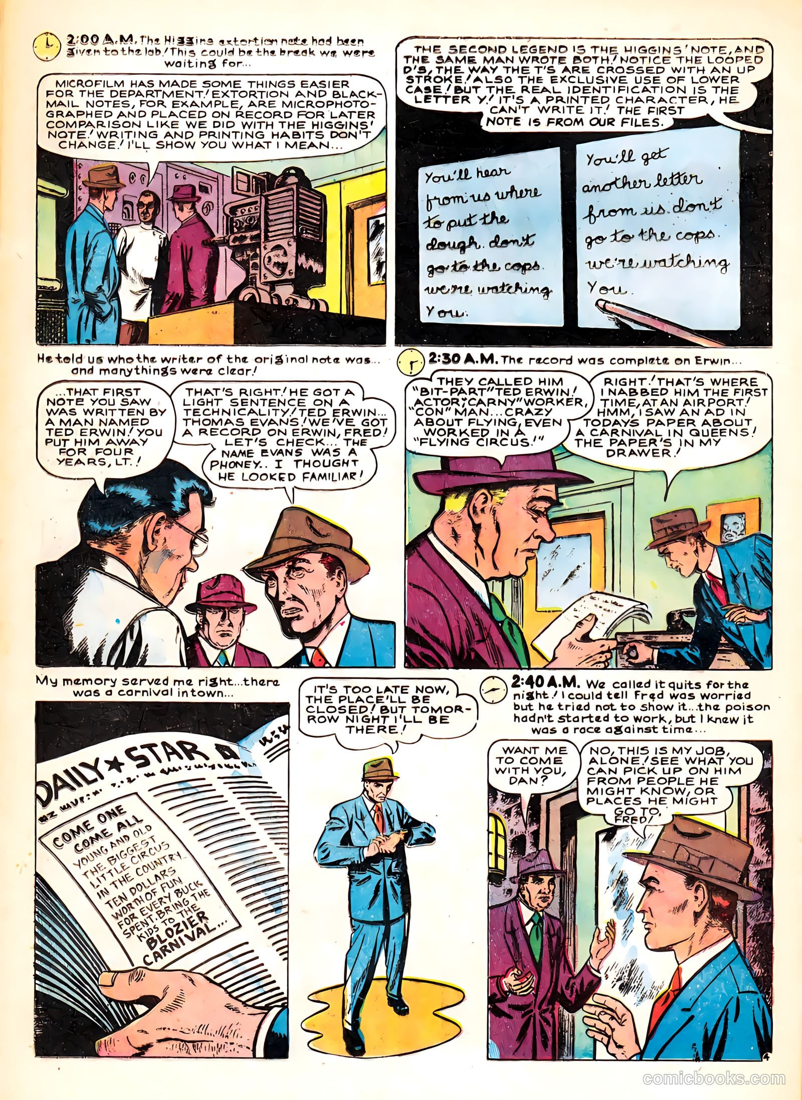 Police Against Crime #6 (1955) — page 20 of 34