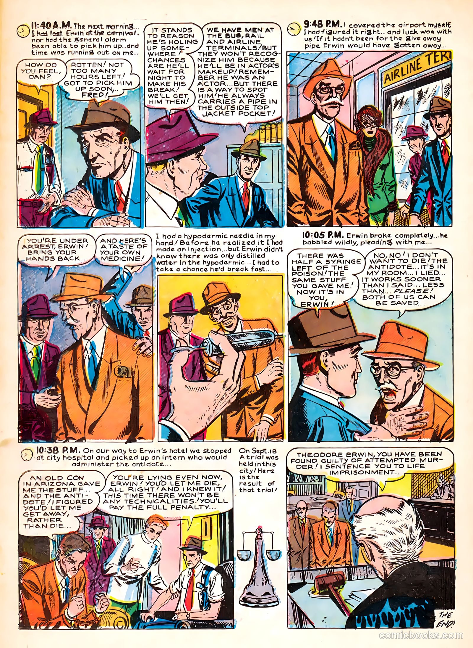 Police Against Crime #6 (1955) — page 22 of 34