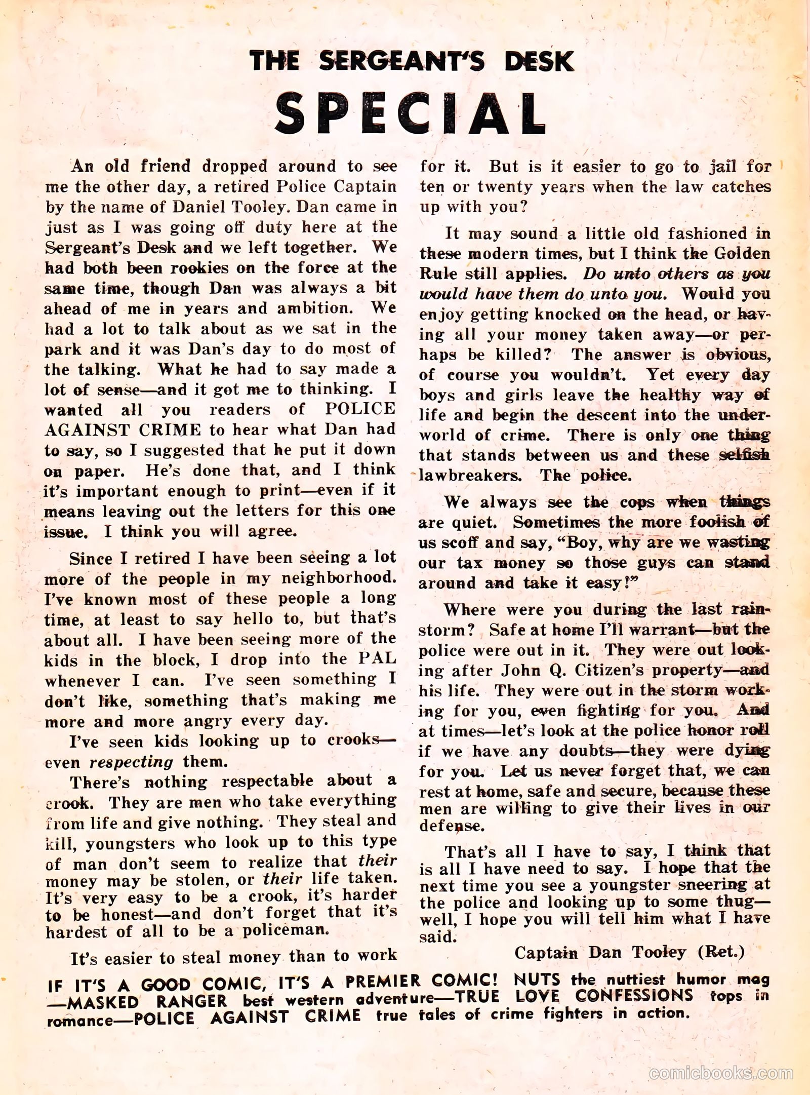 Police Against Crime #6 (1955) — page 25 of 34