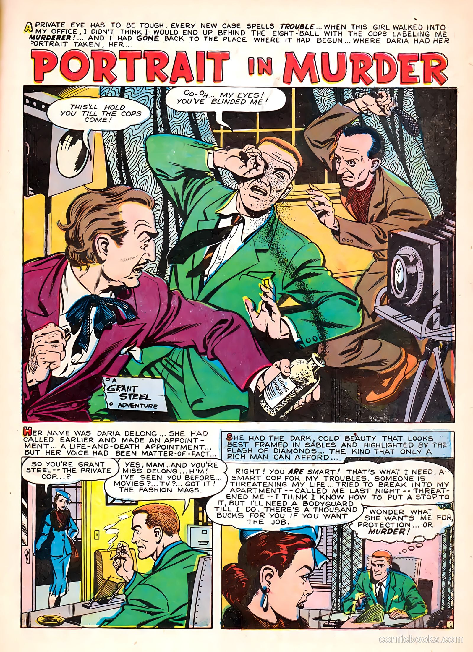 Police Against Crime #6 (1955) — page 27 of 34