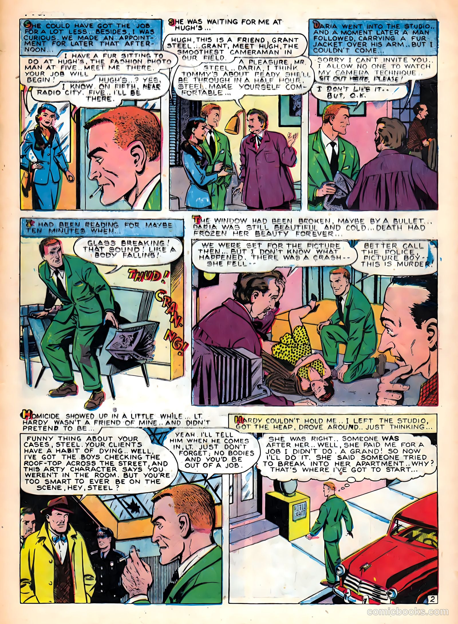 Police Against Crime #6 (1955) — page 28 of 34