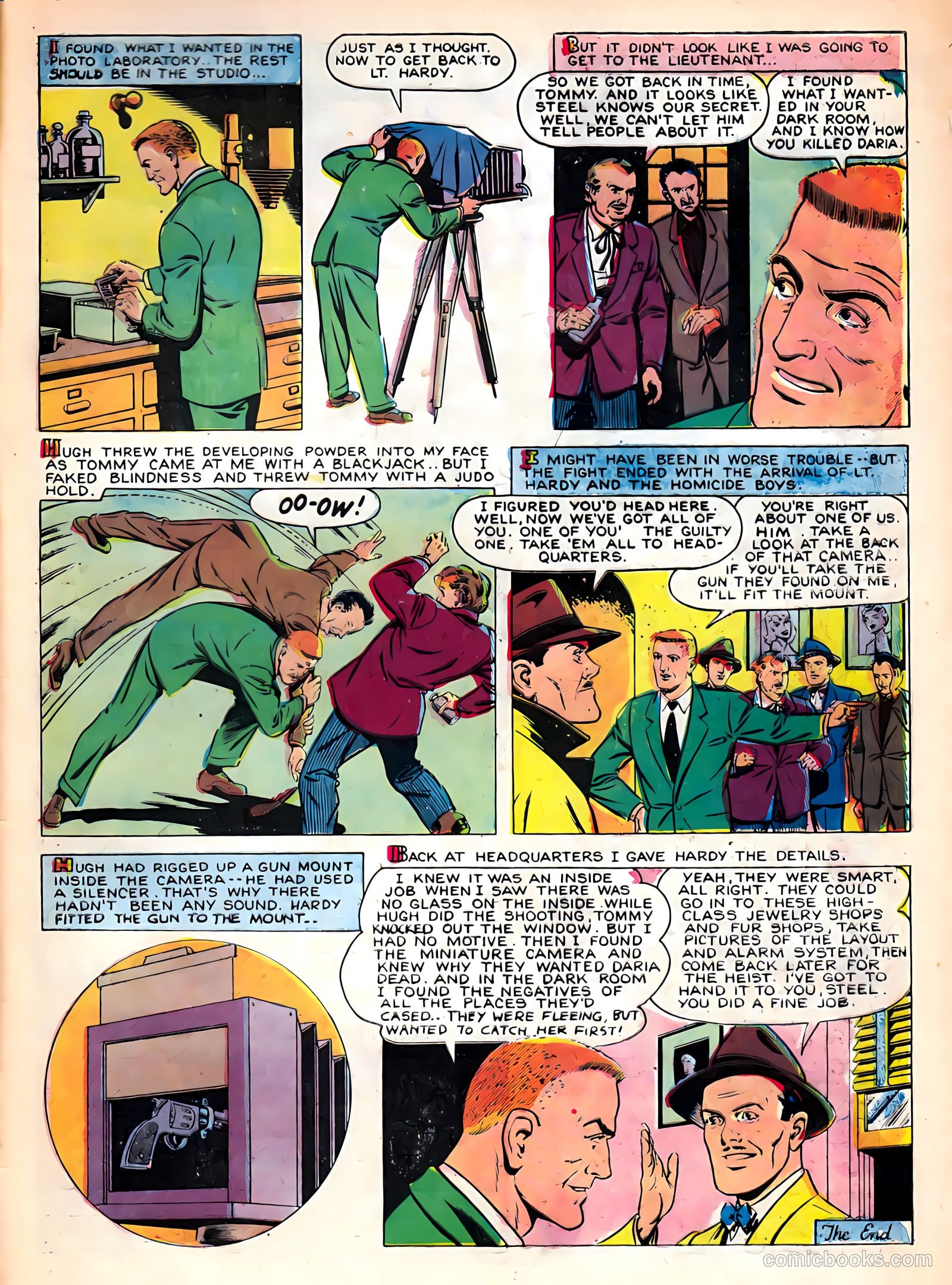 Police Against Crime #6 (1955) — page 31 of 34