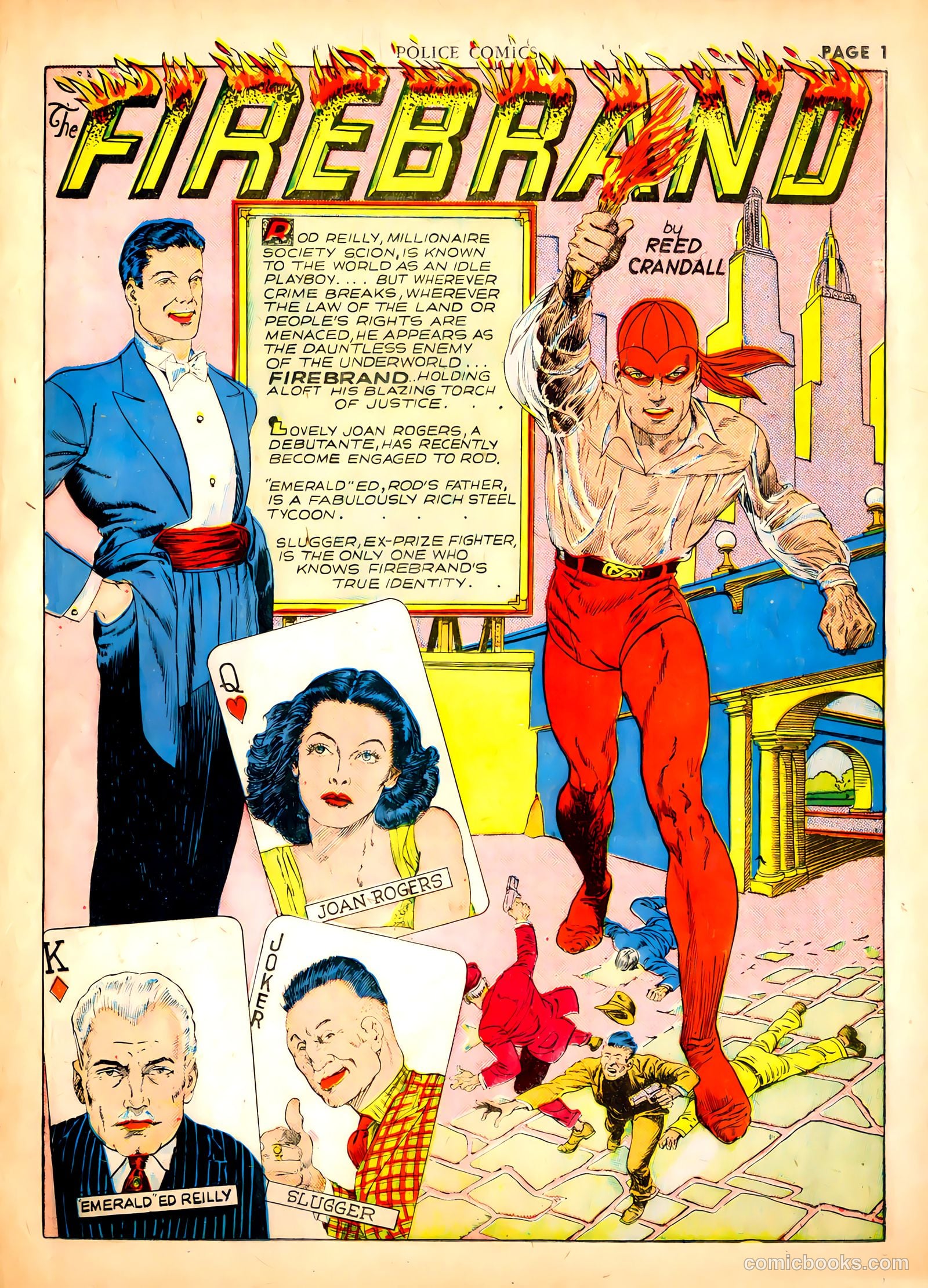 Police Comics #1 (1941) — page 3 of 68